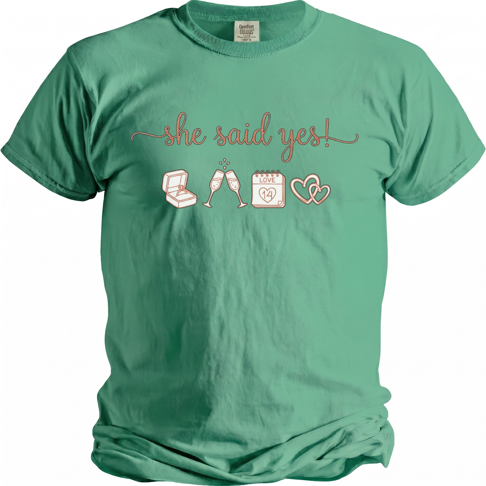 She Said Yes T-Shirt - Midnight Gents