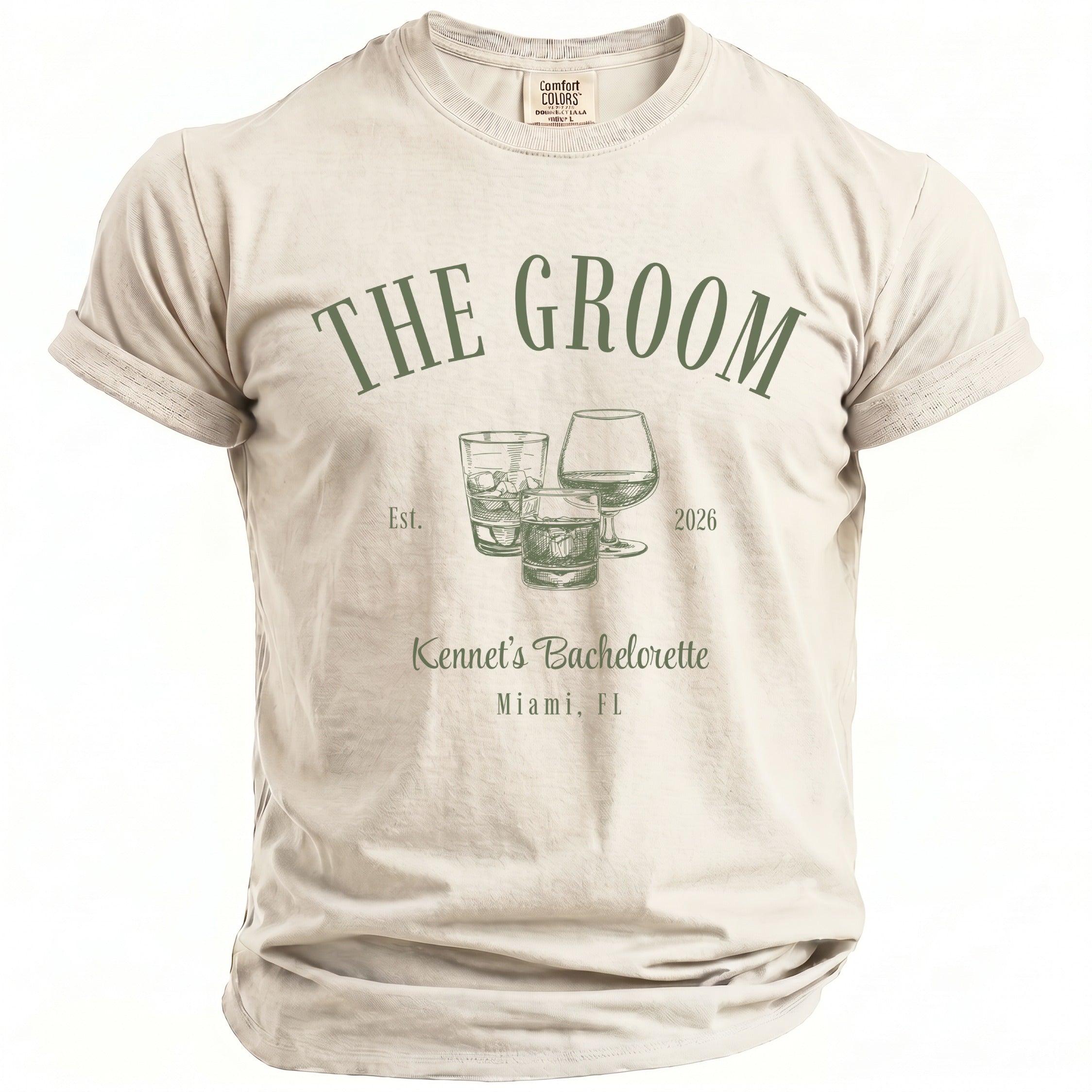 Groom & Guys Party T-Shirt - Midnight Gents