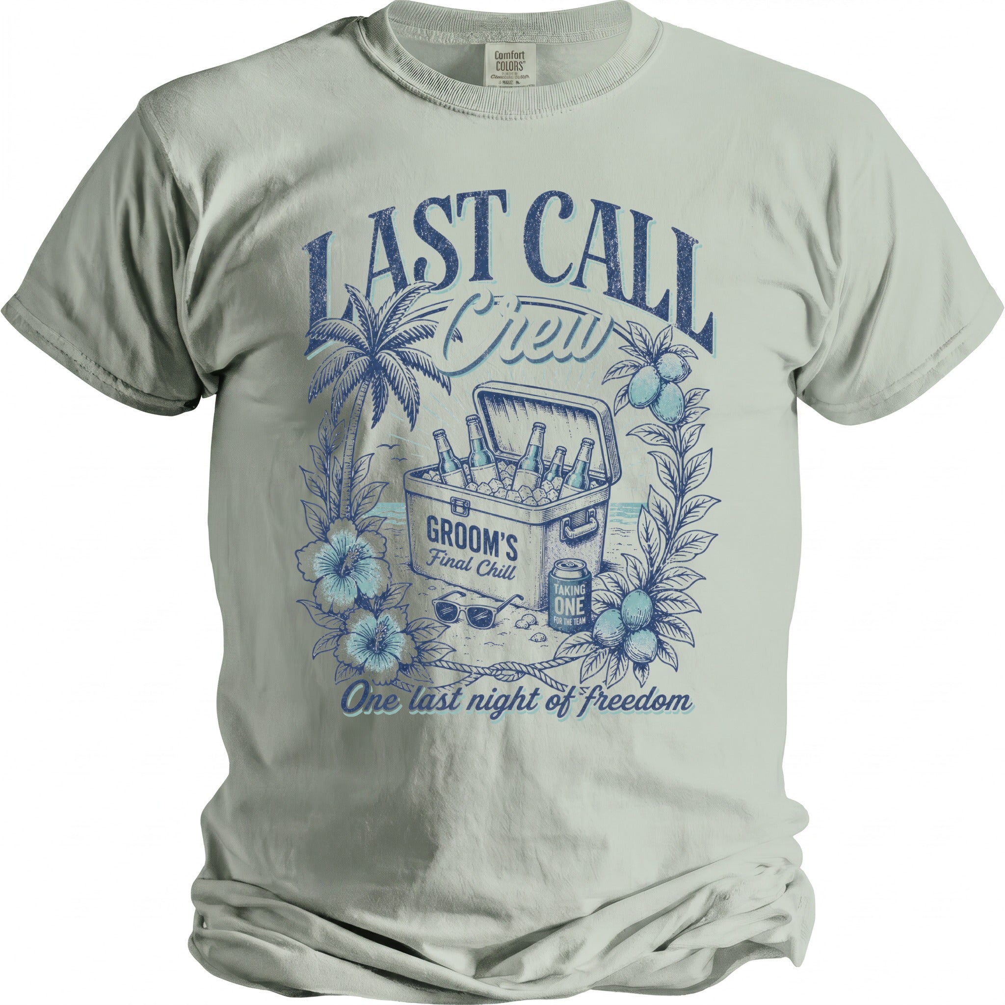 Groom's Last Call T-Shirt - Midnight Gents