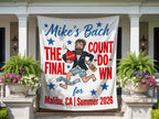 Mike's Bach Final Countdown banner for Malibu, CA, Summer 2026.