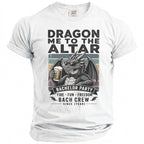 Dragon Me to the Altar Bachelor Party Bach Crew graphic t-shirt.