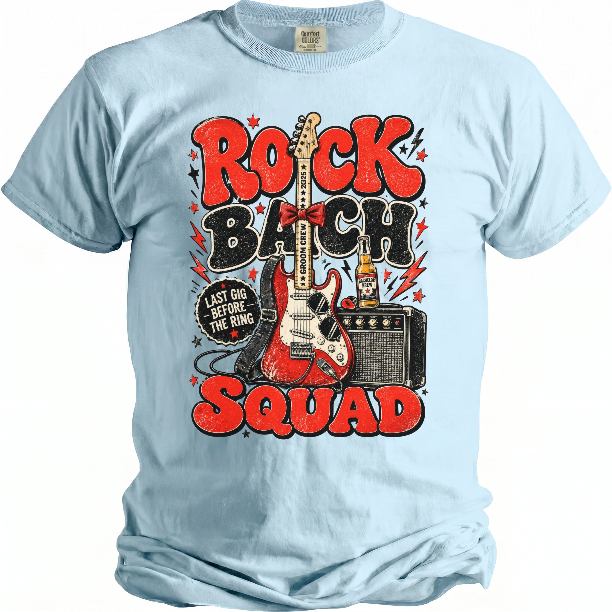 Rock Bach Squad Tee - Midnight Gents