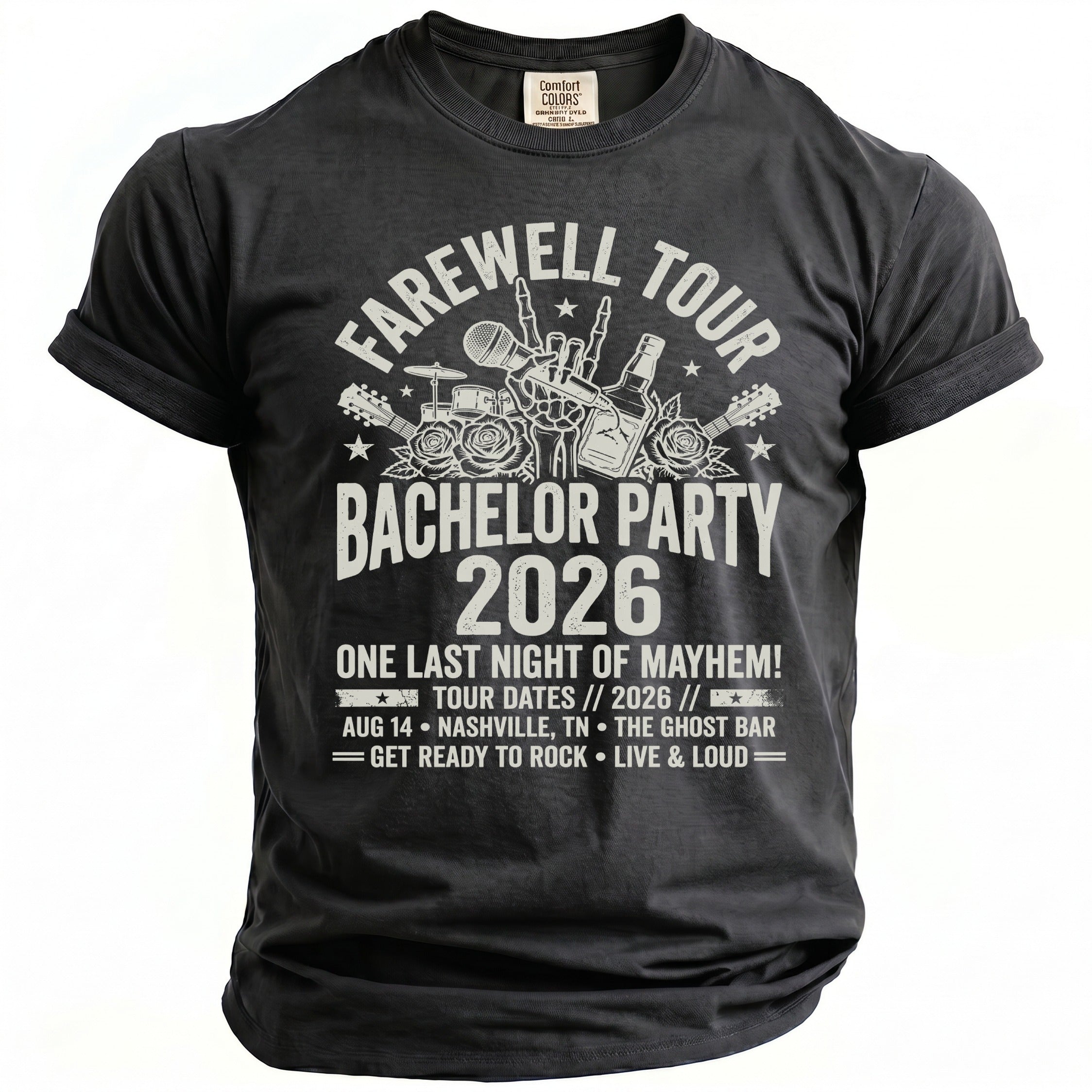 Farewell Tour T-Shirt - Midnight Gents