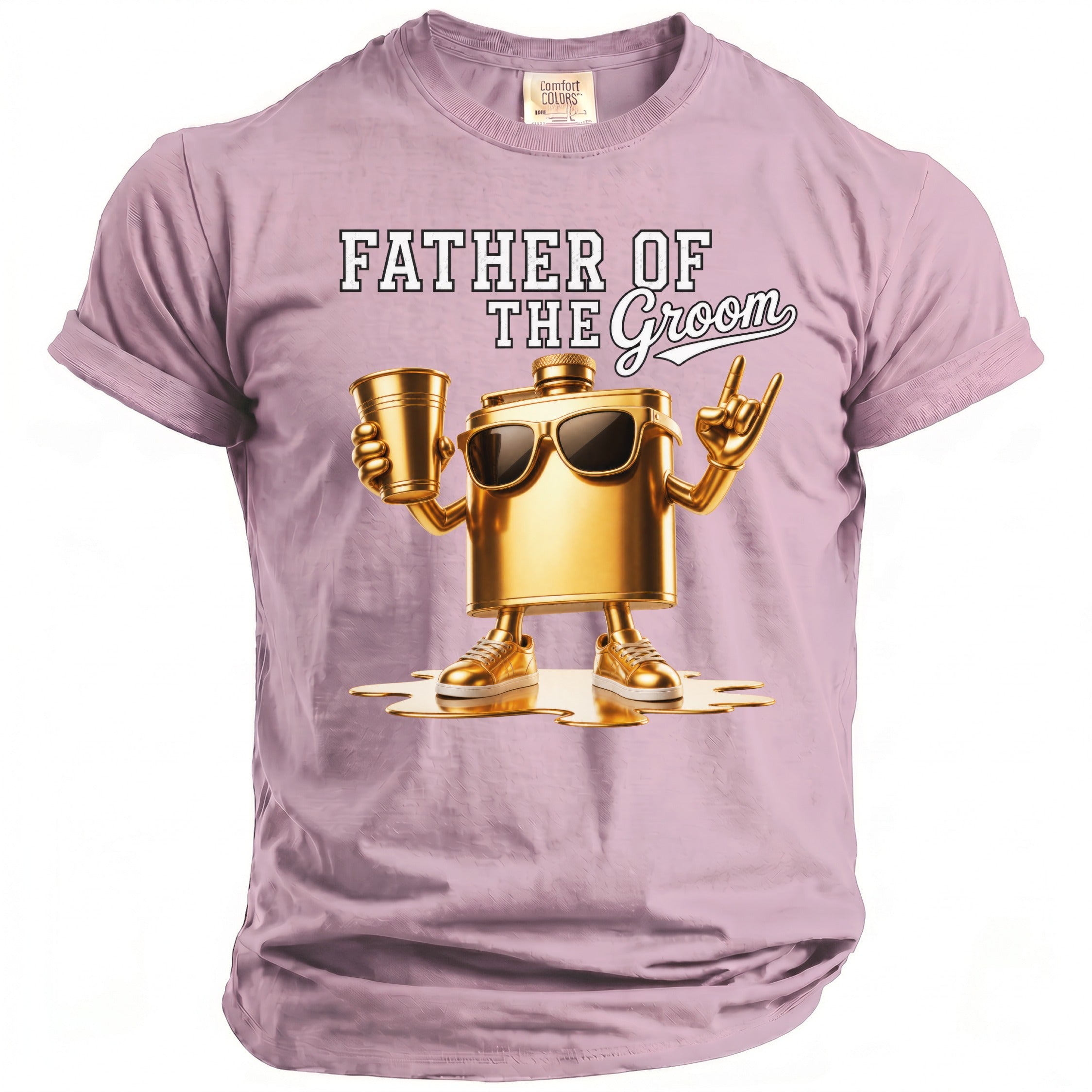 Groom's Father Party T-Shirt - Midnight Gents