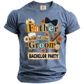 Father of Groom T-Shirt - Midnight Gents