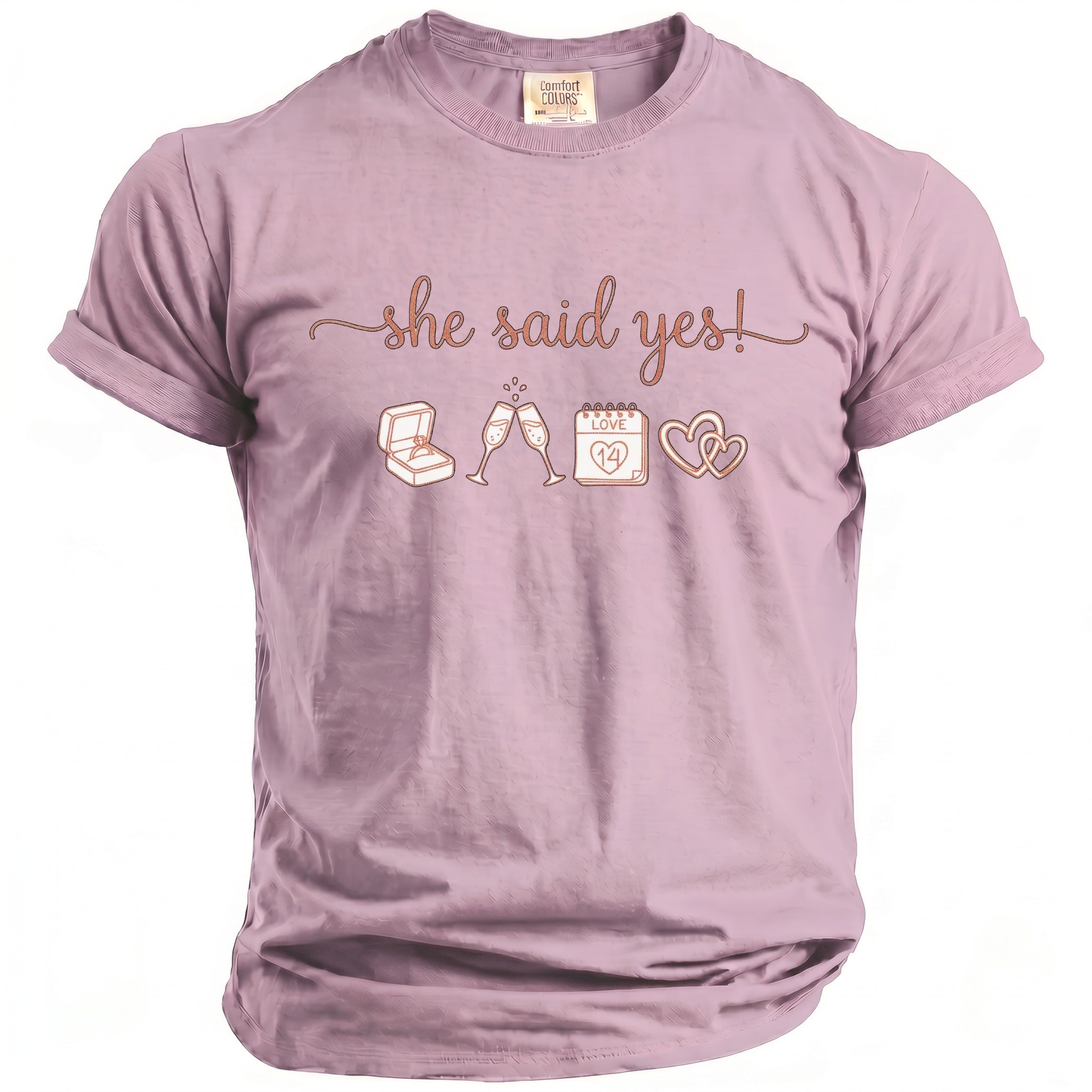 She Said Yes T-Shirt - Midnight Gents