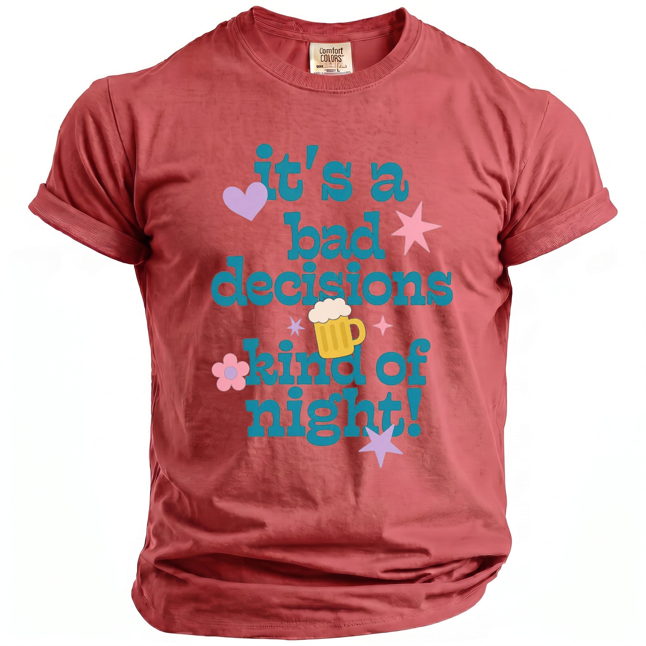 Bad Decisions T-Shirt - Midnight Gents