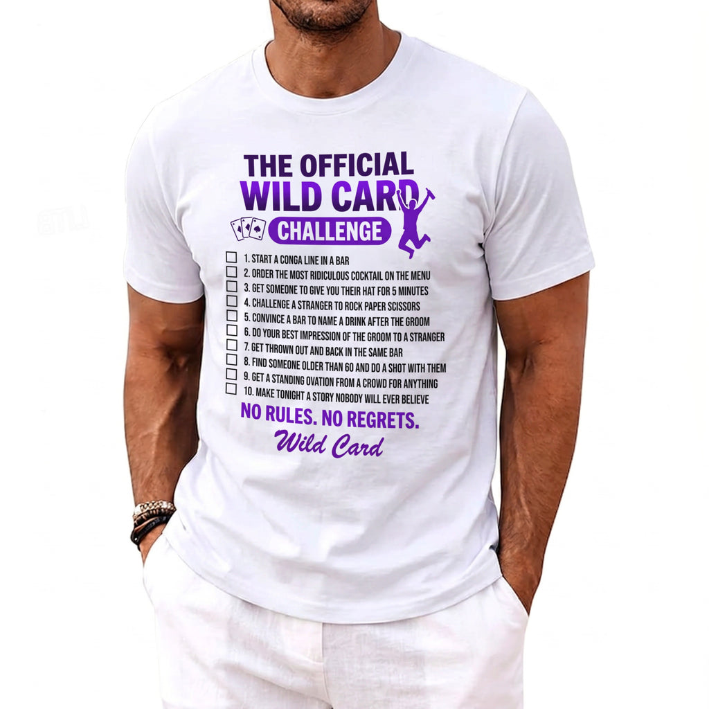 Wild Card Challenge T-Shirt - Midnight Gents