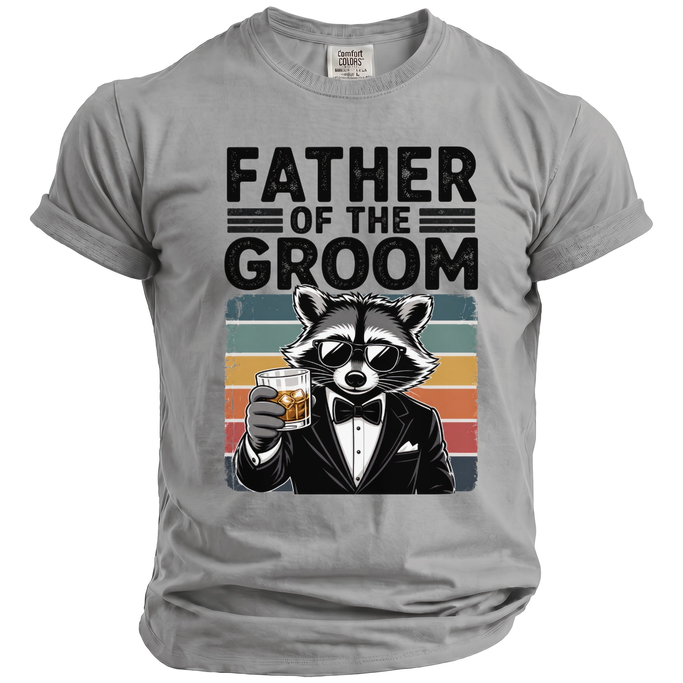 Father Groom Party T-Shirt - Midnight Gents