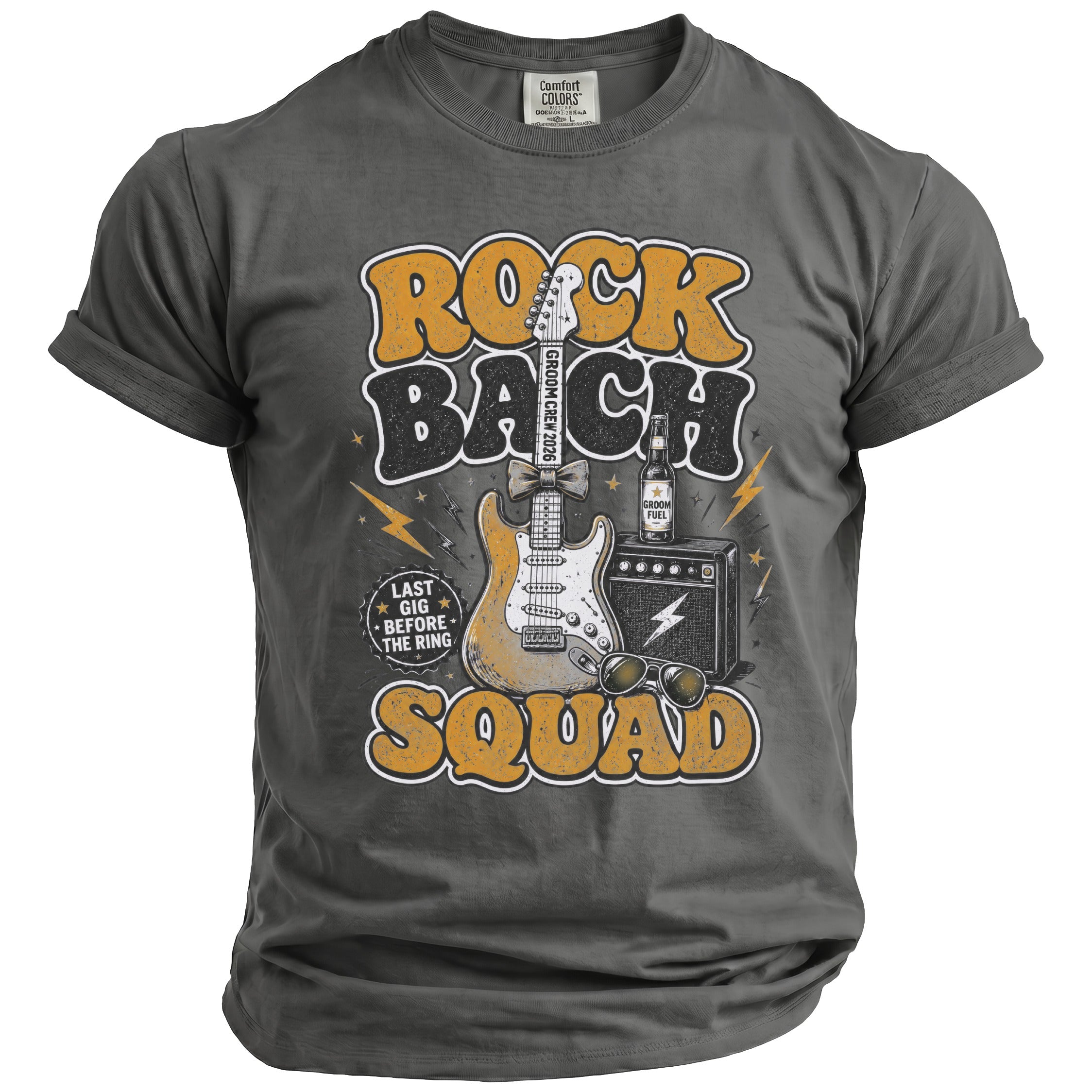 Rock Bach Squad T-Shirt - Midnight Gents