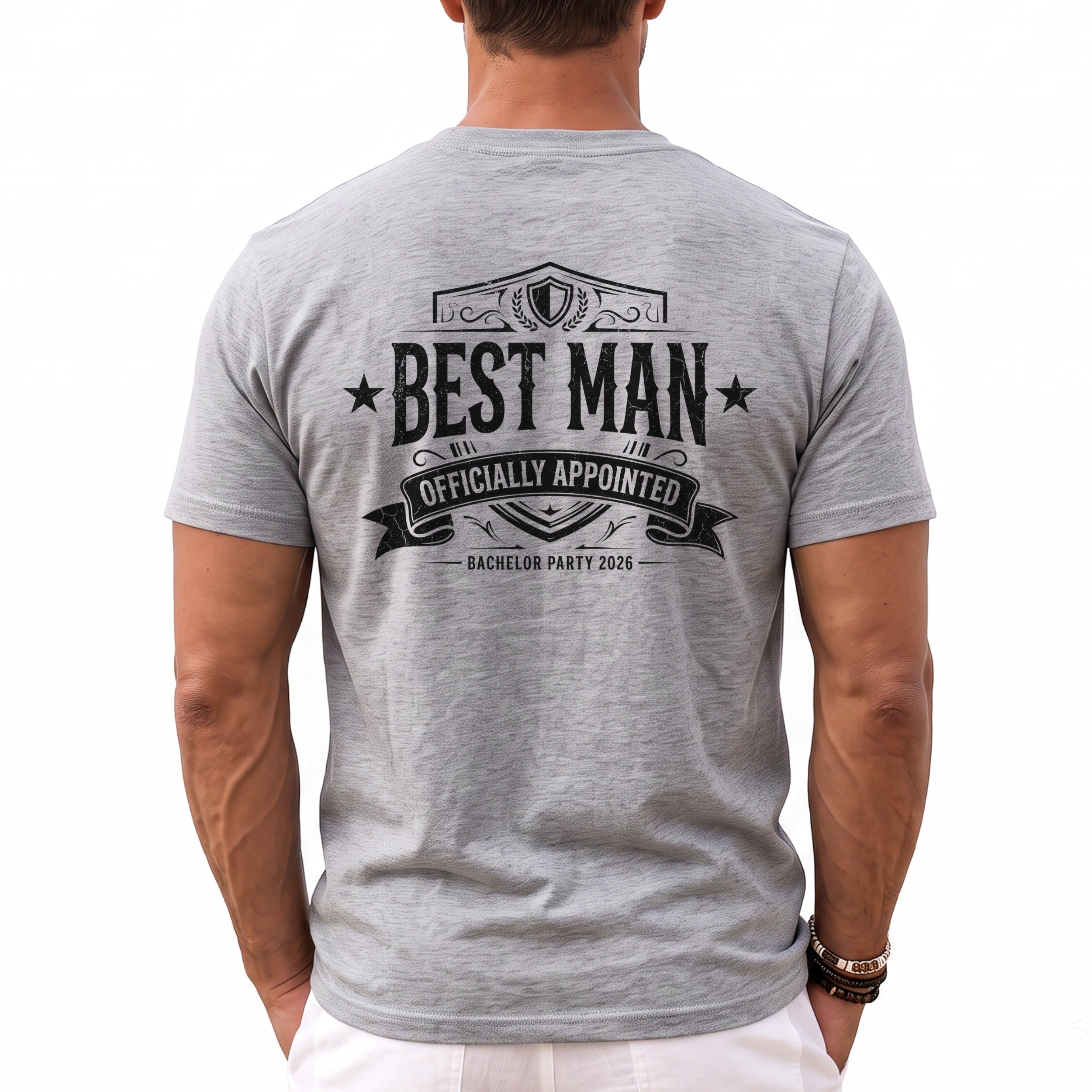 Best Man Event T-Shirt - Midnight Gents