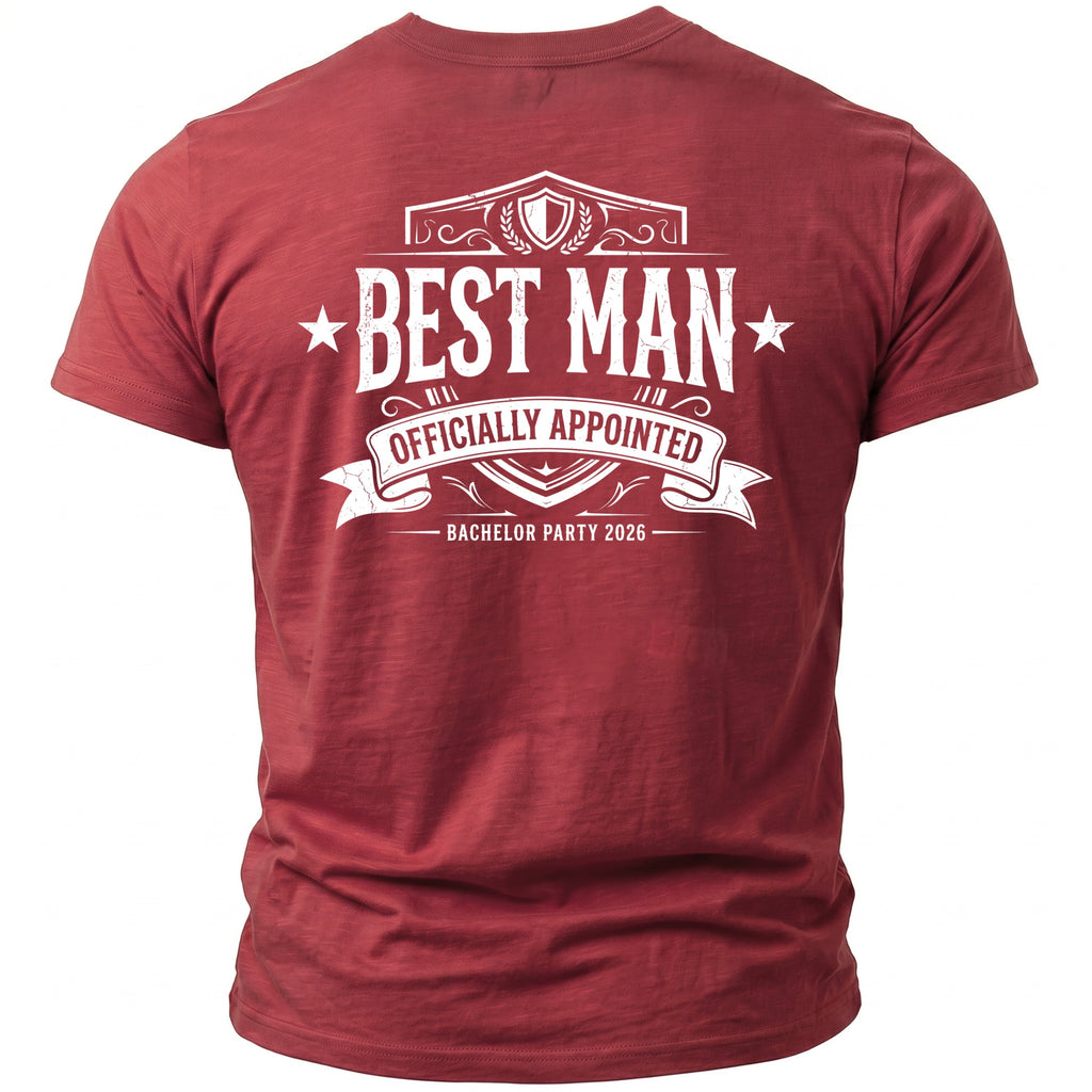 Elite Best Man T-Shirt - Midnight Gents