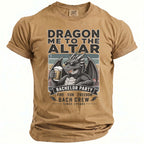 Dragon Me to the Altar Bachelor Party Bach Crew t-shirt.