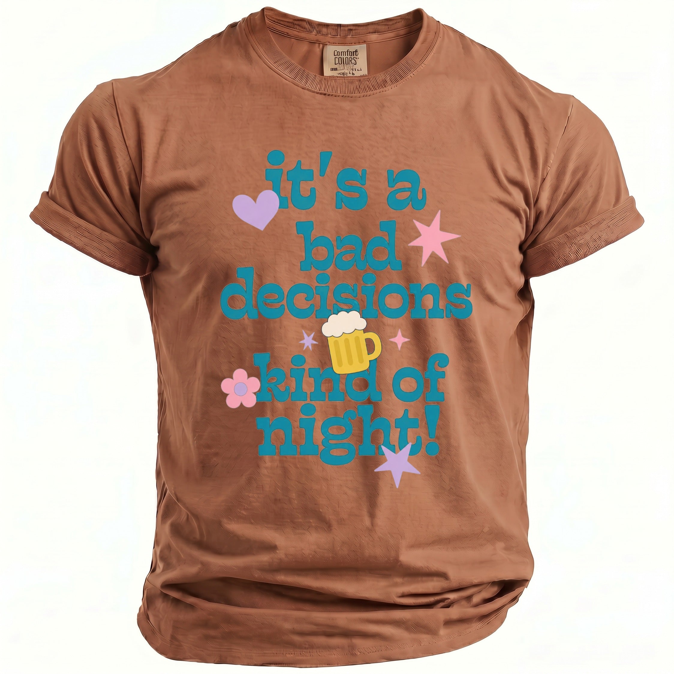 Bad Decisions T-Shirt - Midnight Gents