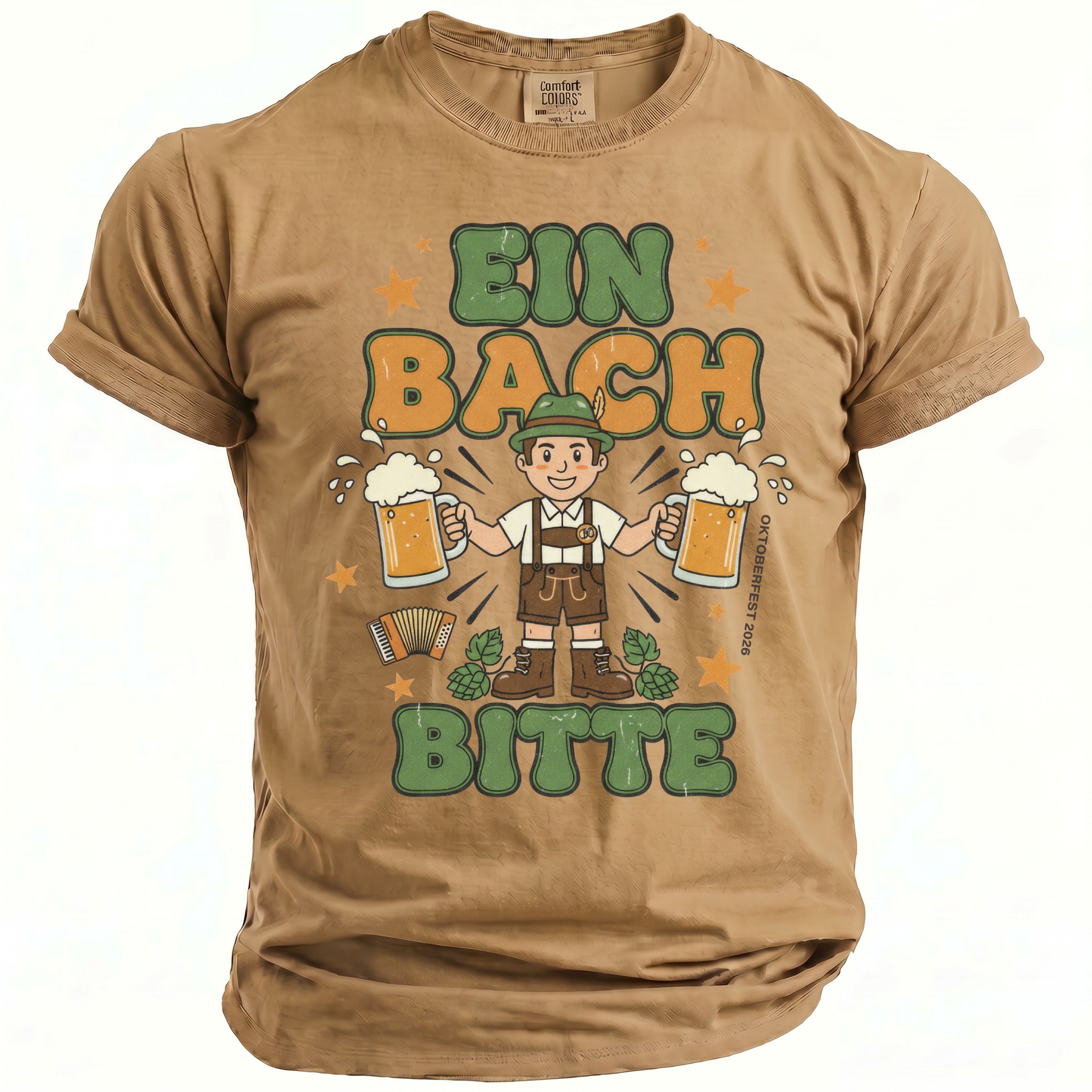 Retro Oktoberfest Beer T-Shirt - Midnight Gents