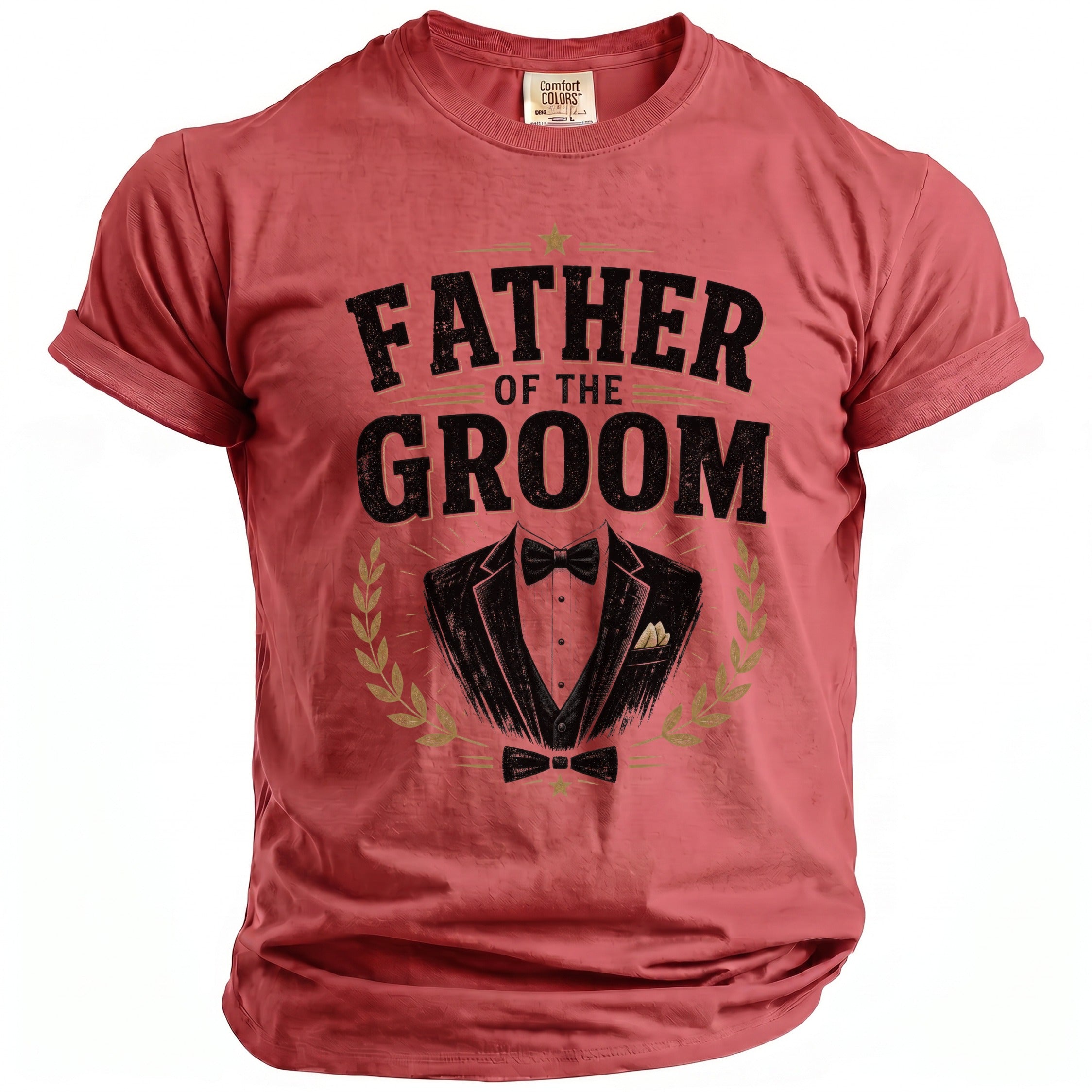 Father Groom Suit T-Shirt - Midnight Gents