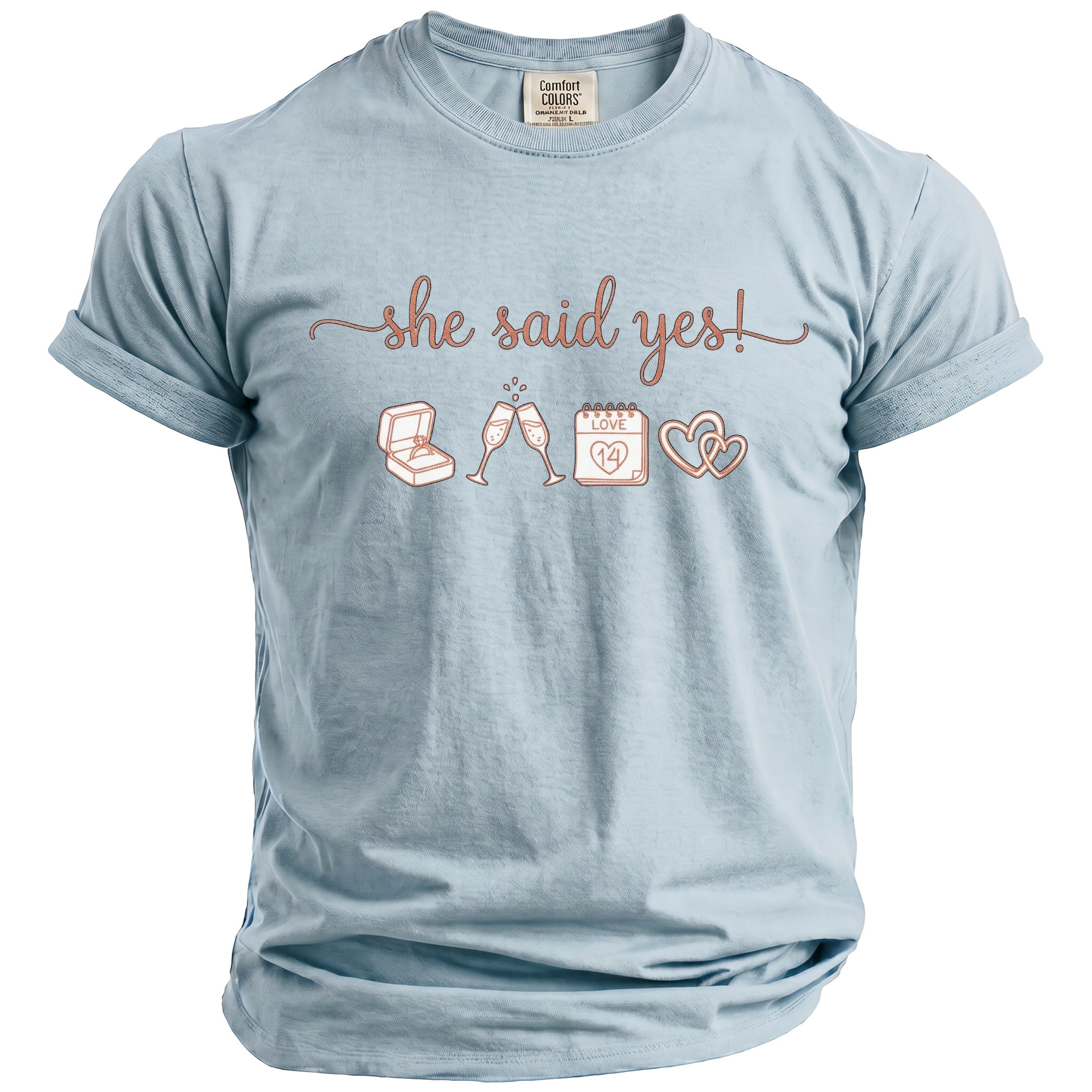 She Said Yes T-Shirt - Midnight Gents