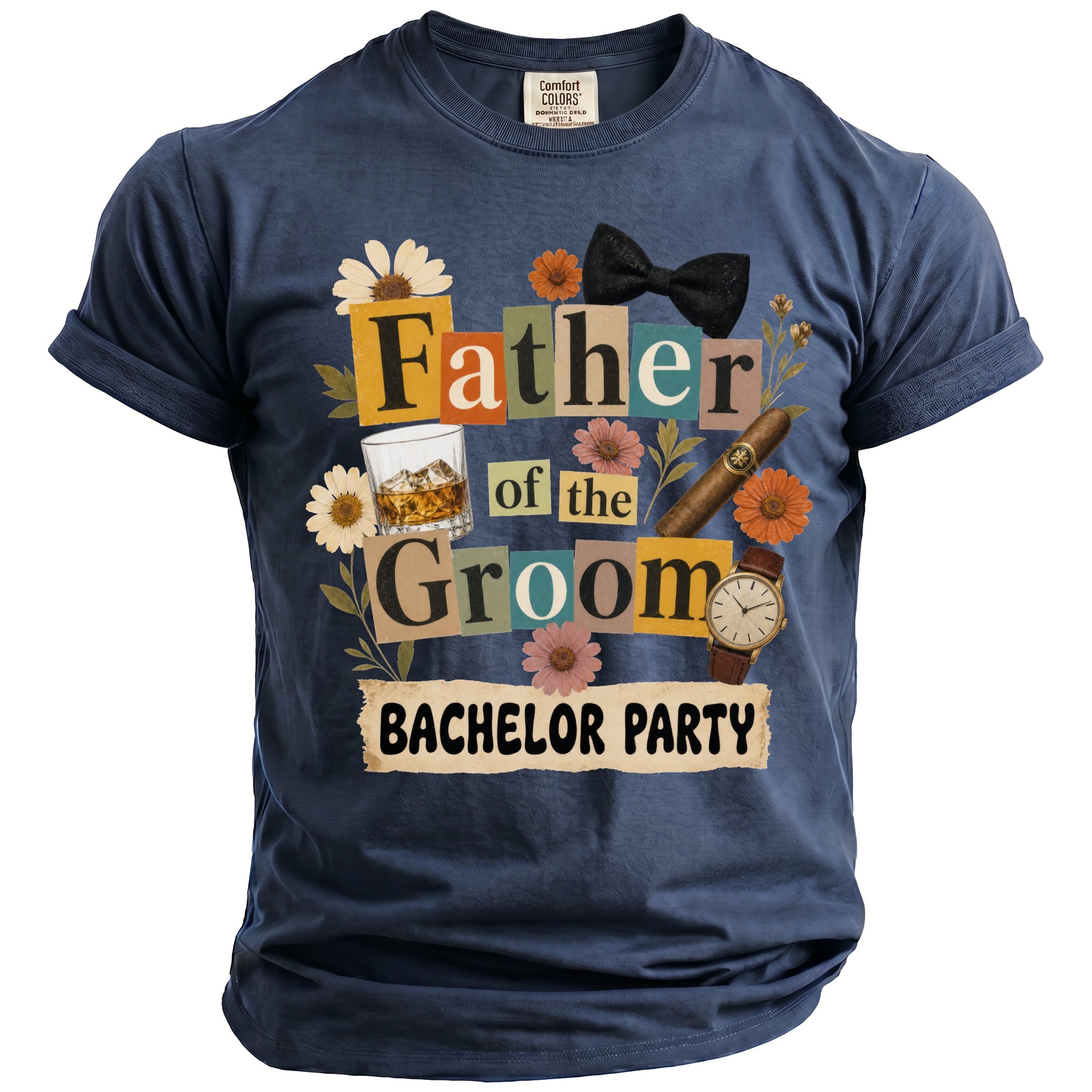 Father of Groom T-Shirt - Midnight Gents