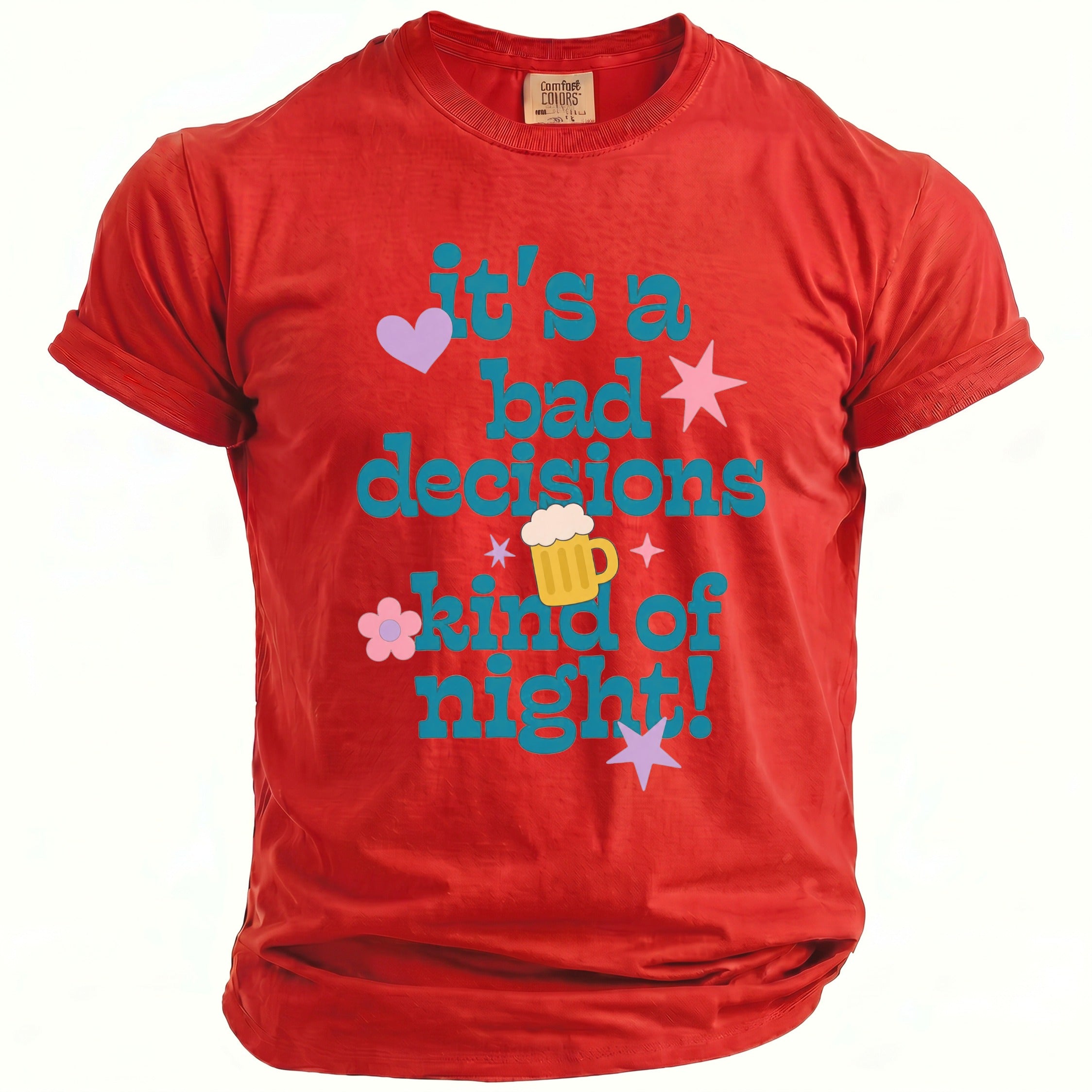 Bad Decisions T-Shirt - Midnight Gents
