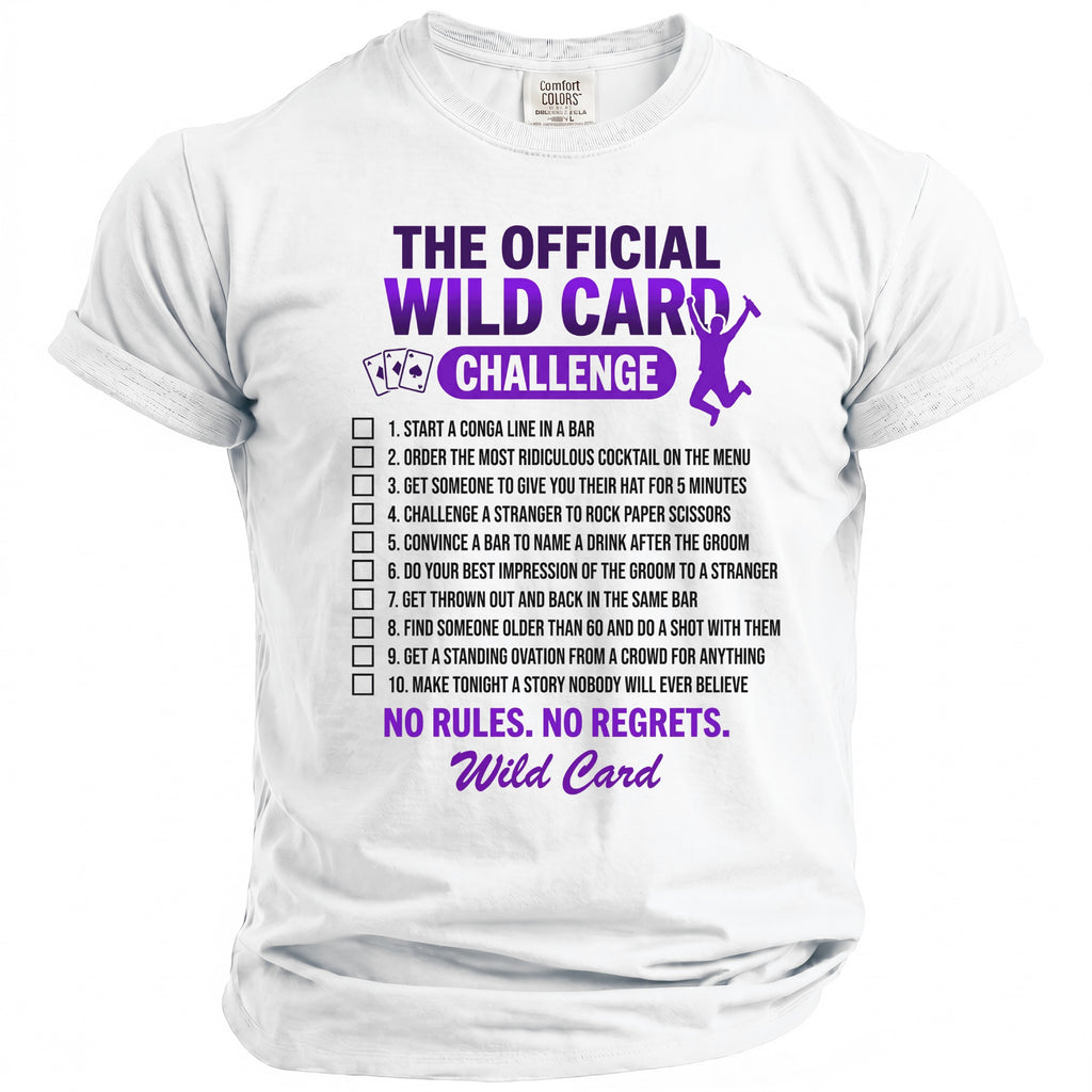 Wild Card Challenge T-Shirt - Midnight Gents