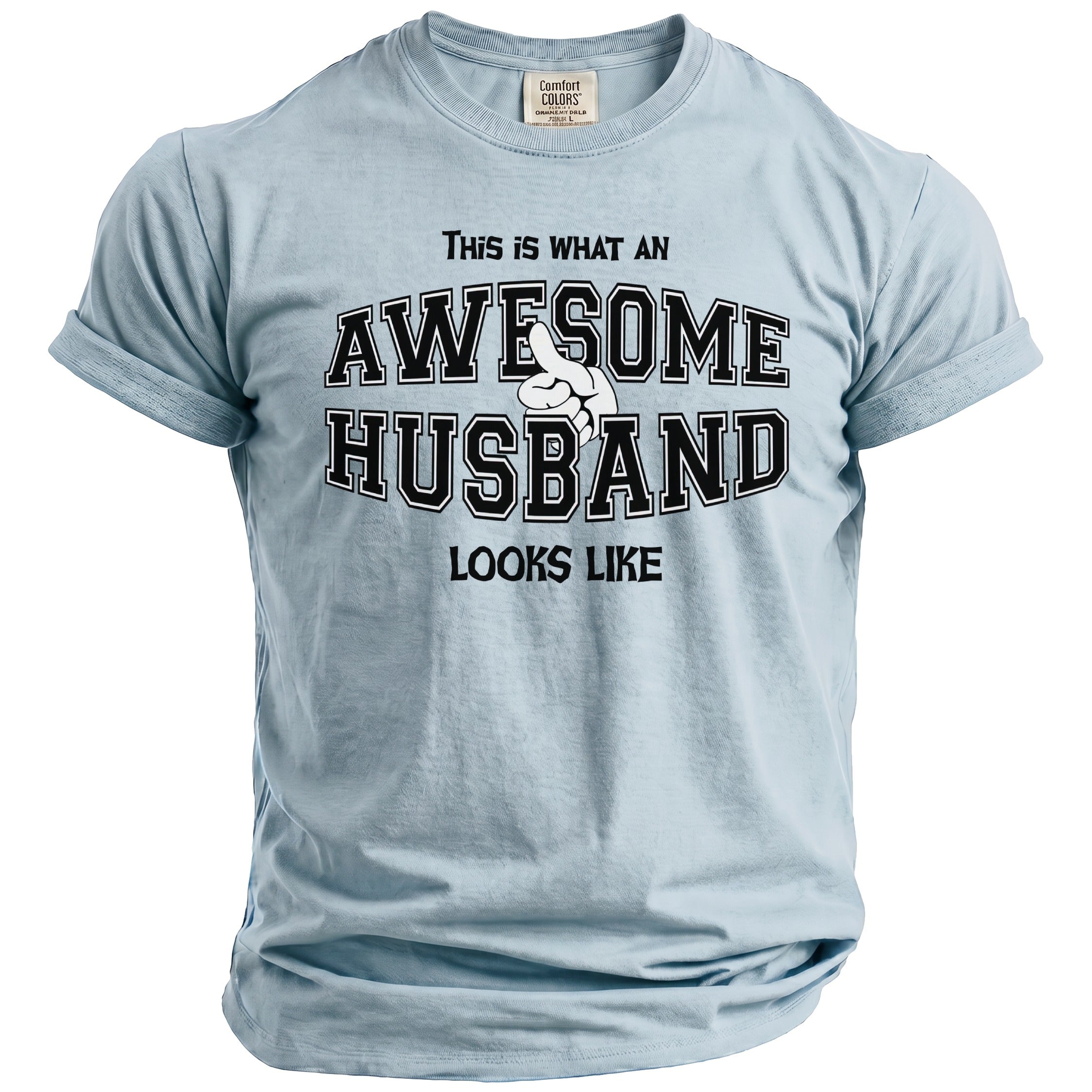 Husband Statement Tee - Midnight Gents