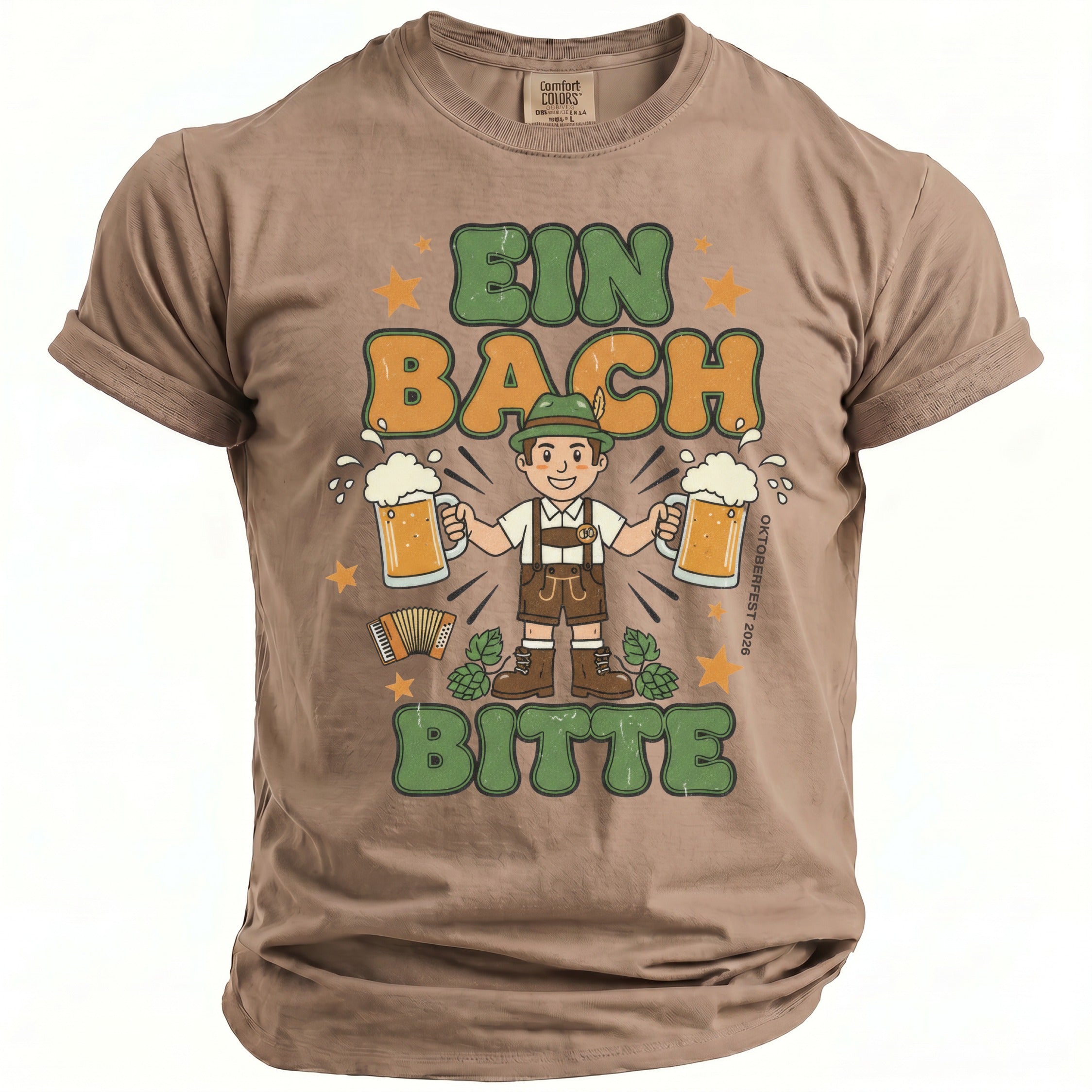 Retro Oktoberfest Beer T-Shirt - Midnight Gents