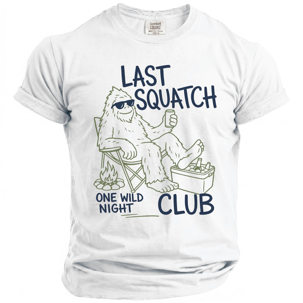 Last Squatch Bachelor Party T-Shirt - Midnight Gents
