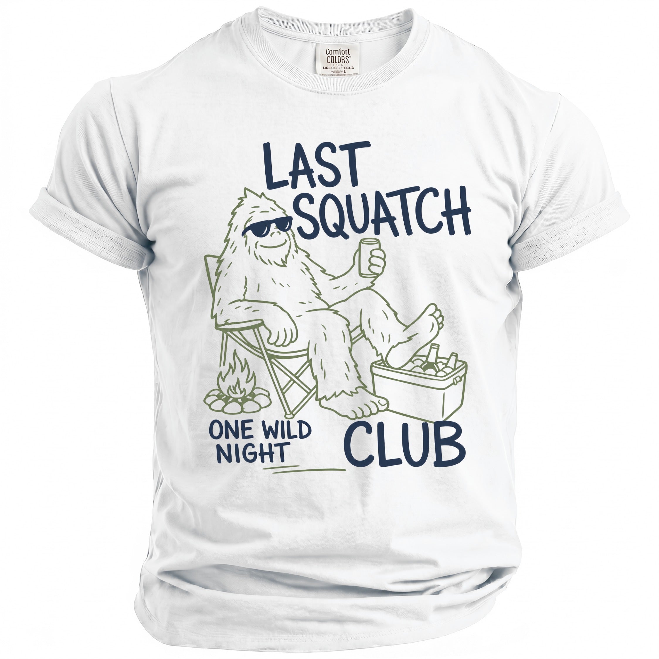 Last Squatch Bachelor Party T-Shirt - Midnight Gents