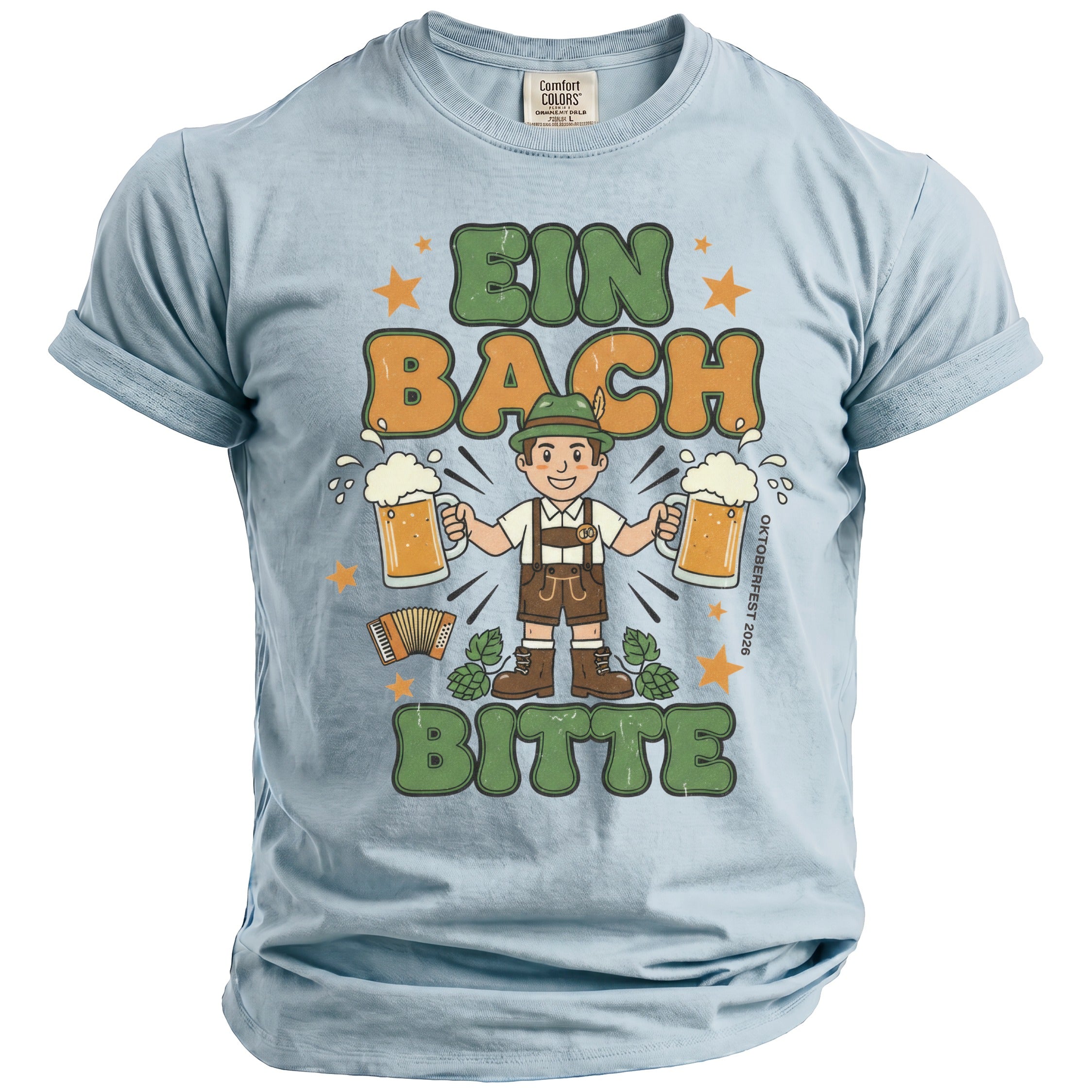 Retro Oktoberfest Beer T-Shirt - Midnight Gents