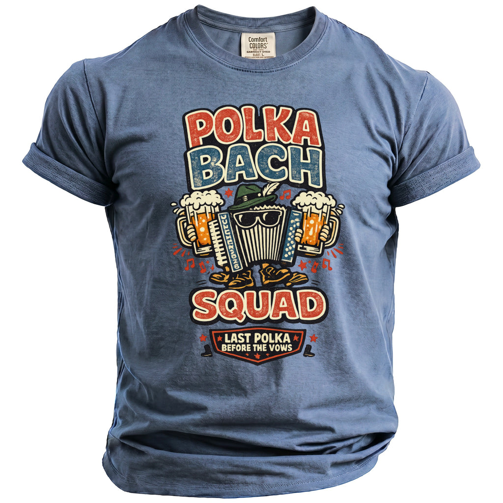 Polka Bach Squad T-Shirt - Midnight Gents