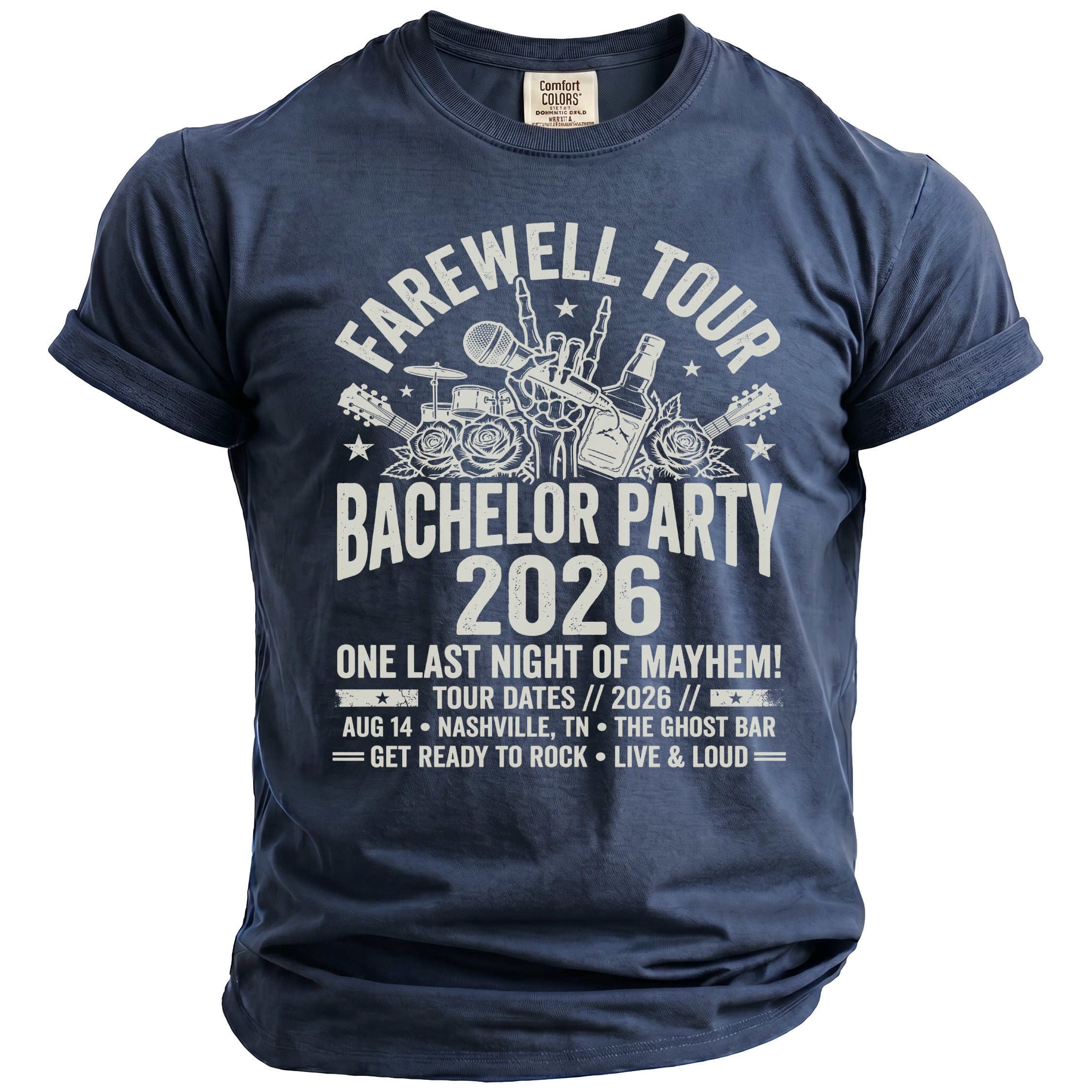 Farewell Tour T-Shirt - Midnight Gents