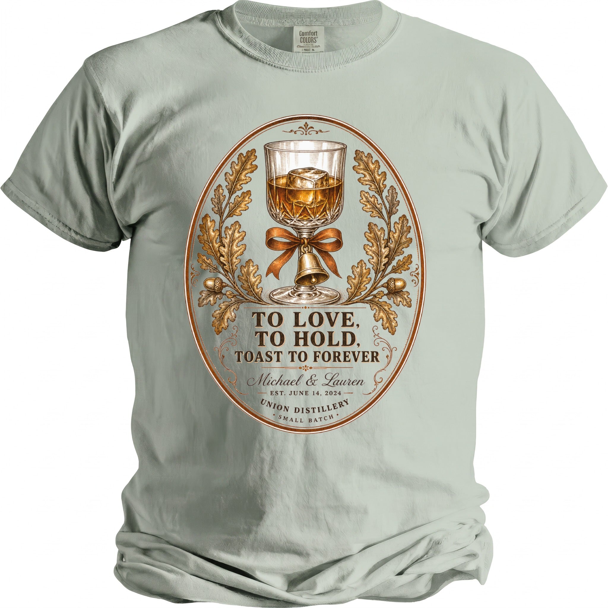 Forever Toast Whiskey T-Shirt - Midnight Gents