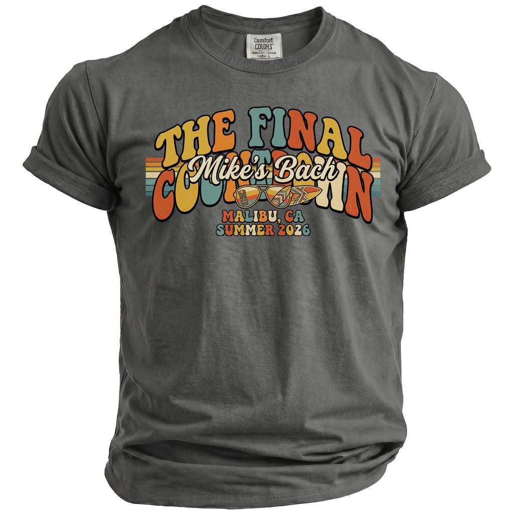 The Final Countdown Mike's Bach Malibu, CA Summer 2026 t-shirt.