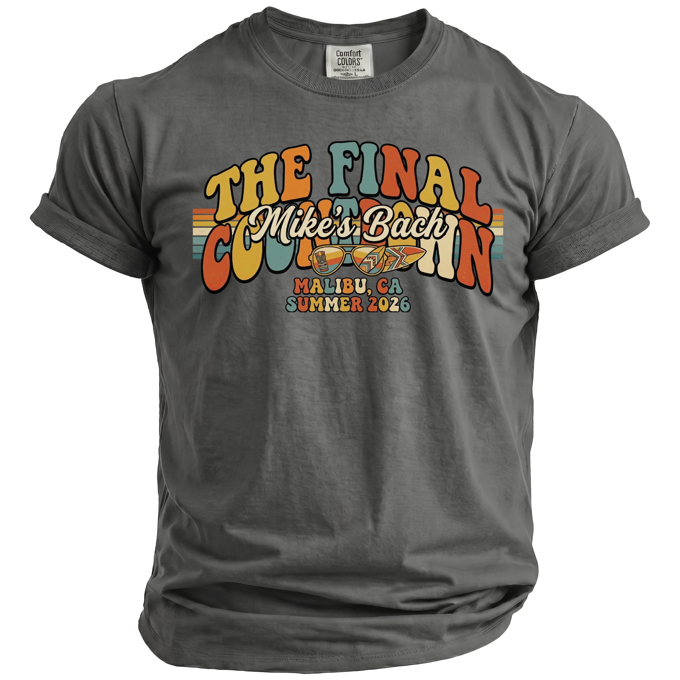 The Final Countdown Mike's Bach Malibu, CA Summer 2026 t-shirt.