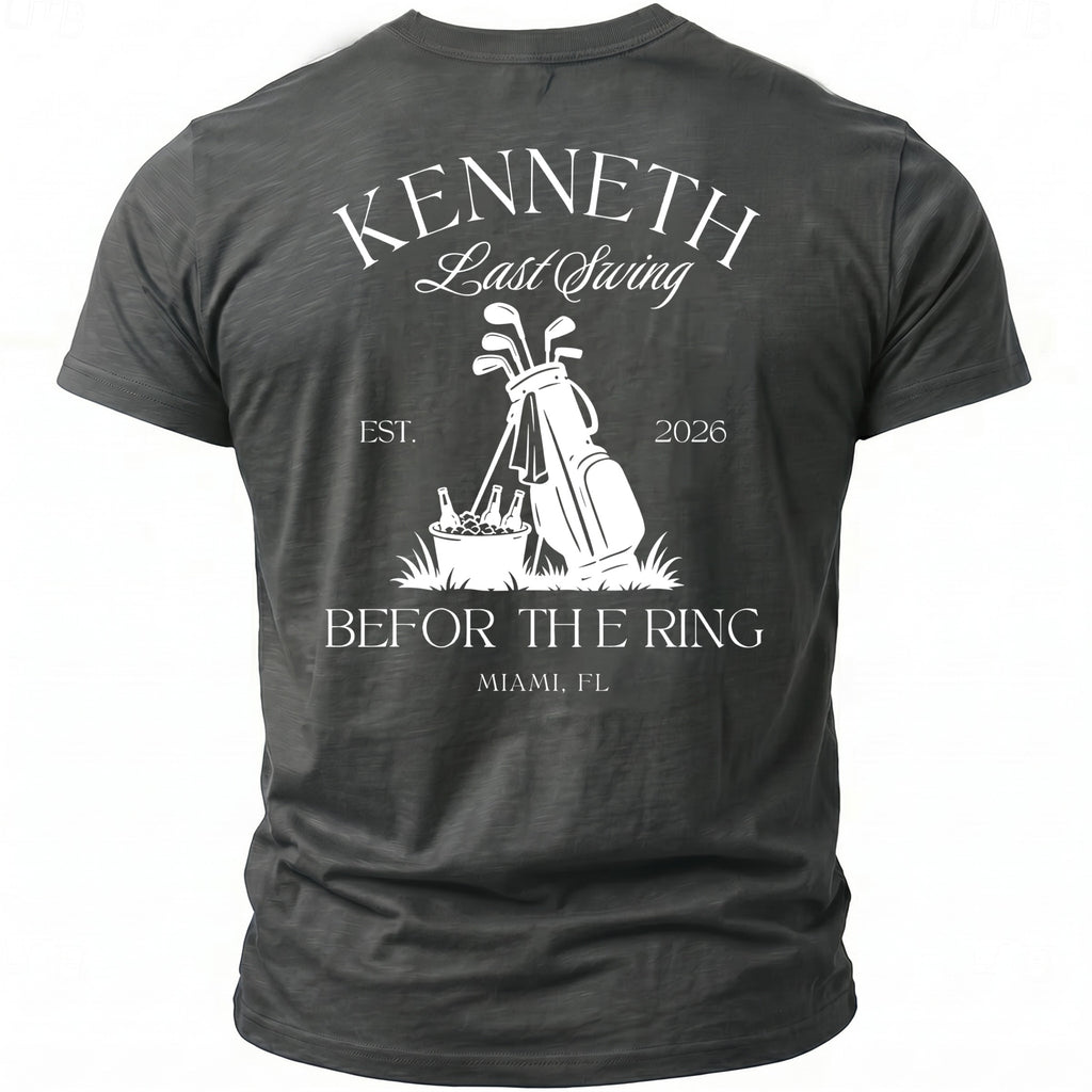 Kenneth Last Swing EST. 2026 BFOR THE RING Miami, FL.
