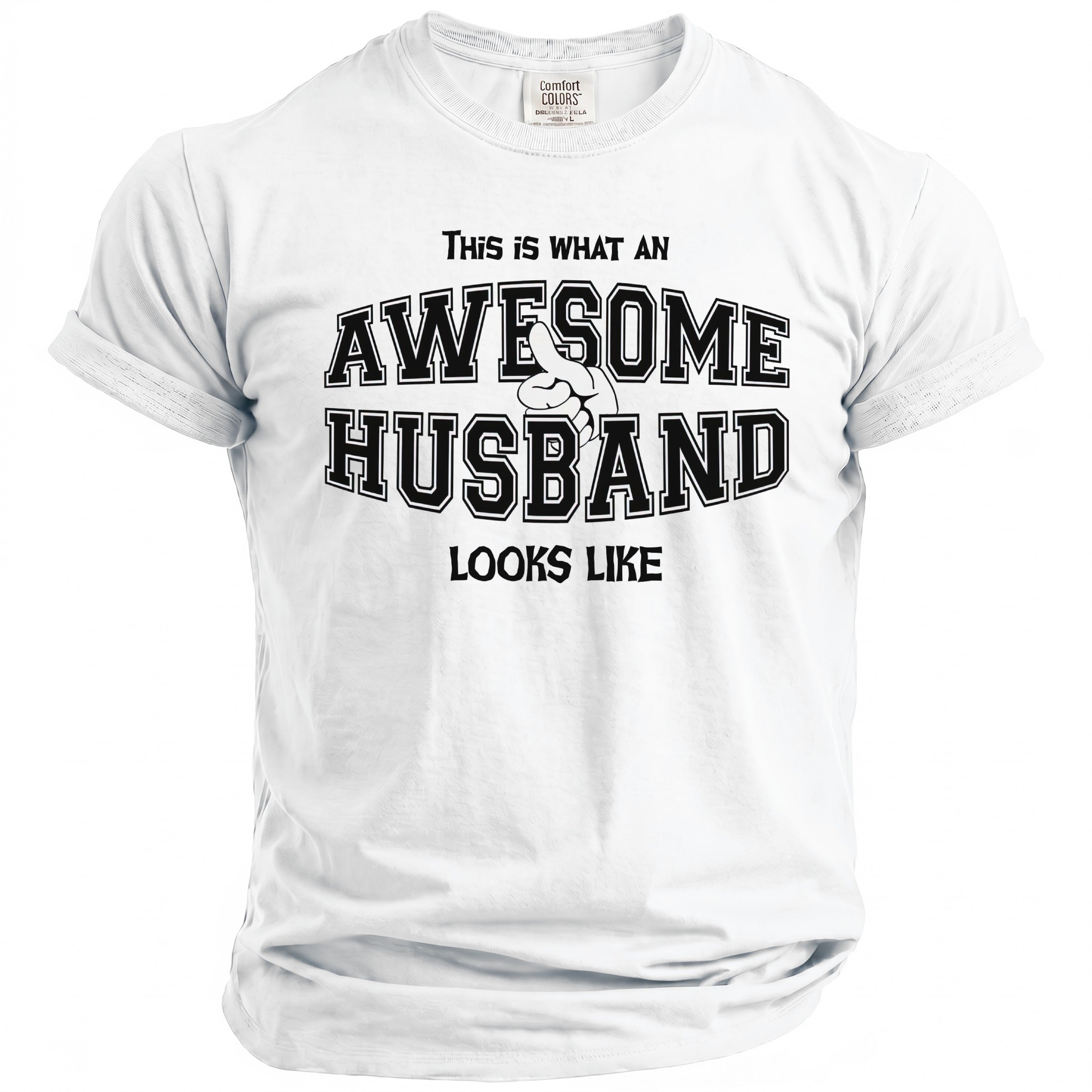 Husband Statement Tee - Midnight Gents
