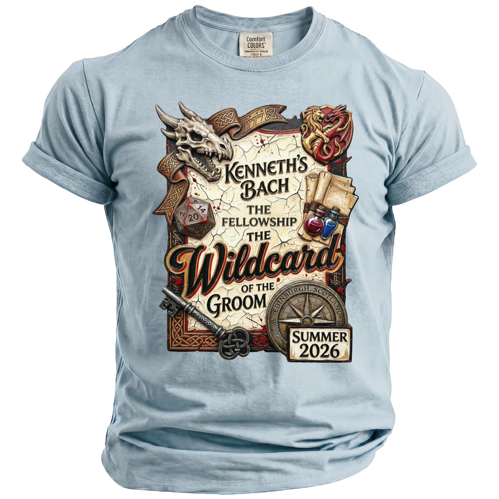 Kenneth's Bach The Fellowship The Wildcard of the Groom Summer 2026 design.