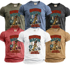 T-shirts featuring a trumpet graphic with text "Swing Bach Last Dance Before Forever Chicago 2026".