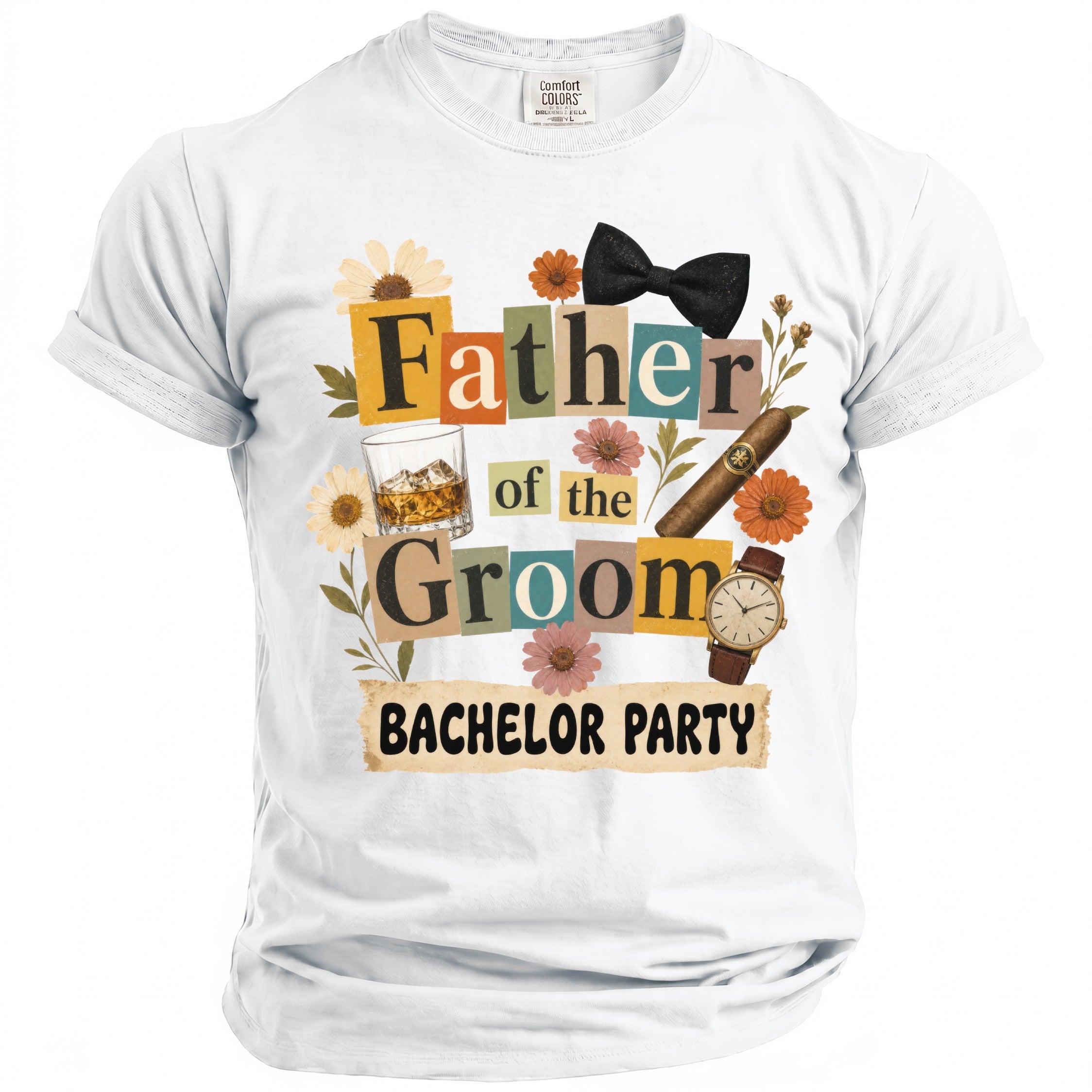 Father of Groom T-Shirt - Midnight Gents