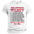 Best Man Challenge T-Shirt - Midnight Gents