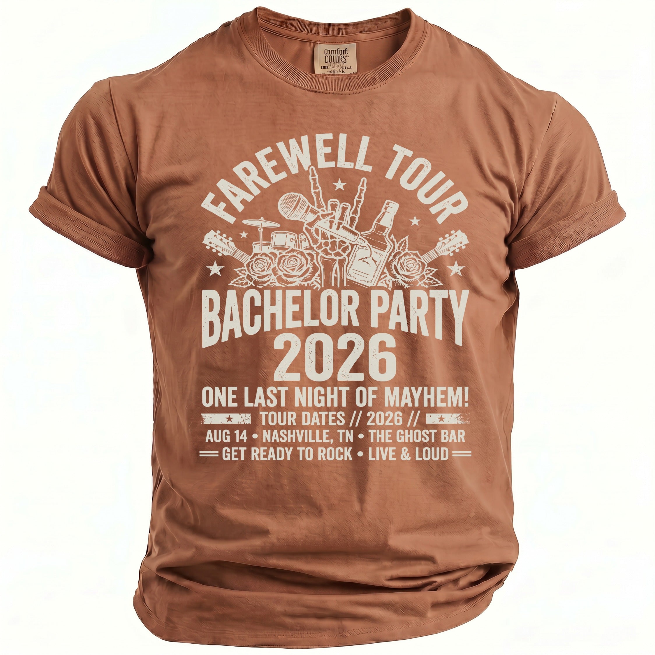 Farewell Tour T-Shirt - Midnight Gents