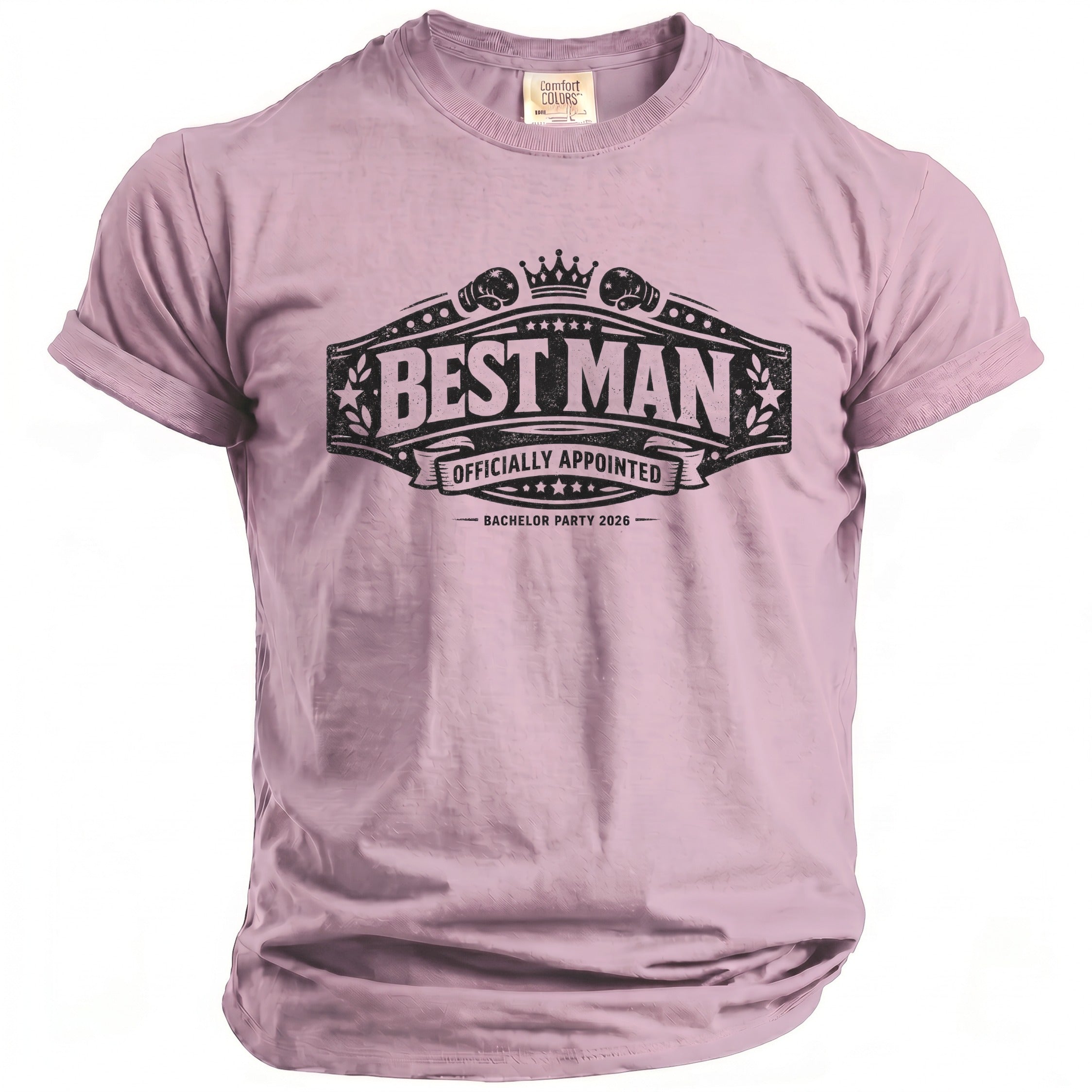 Best Man Bachelor T-Shirt - Midnight Gents