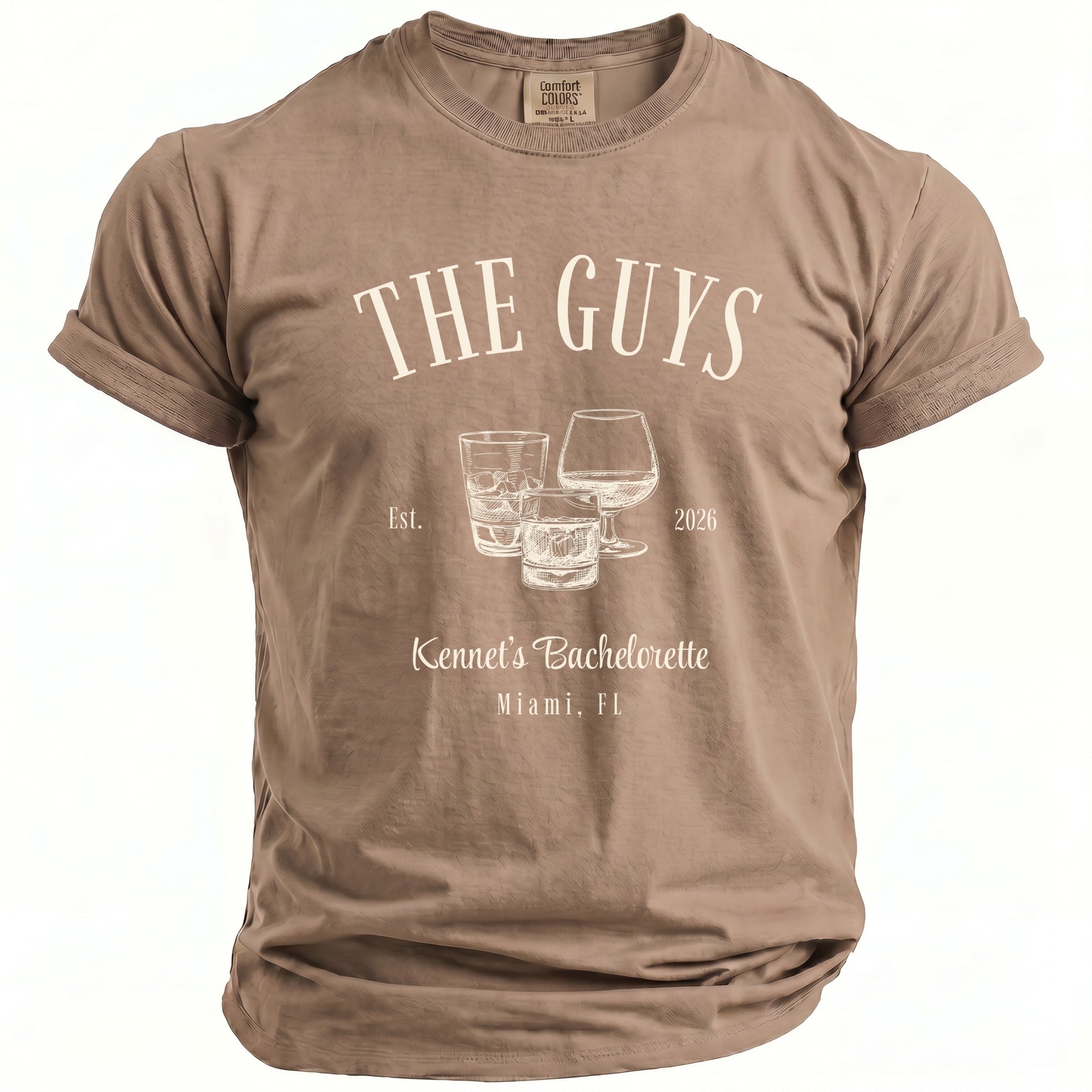 Groom & Guys Party T-Shirt - Midnight Gents