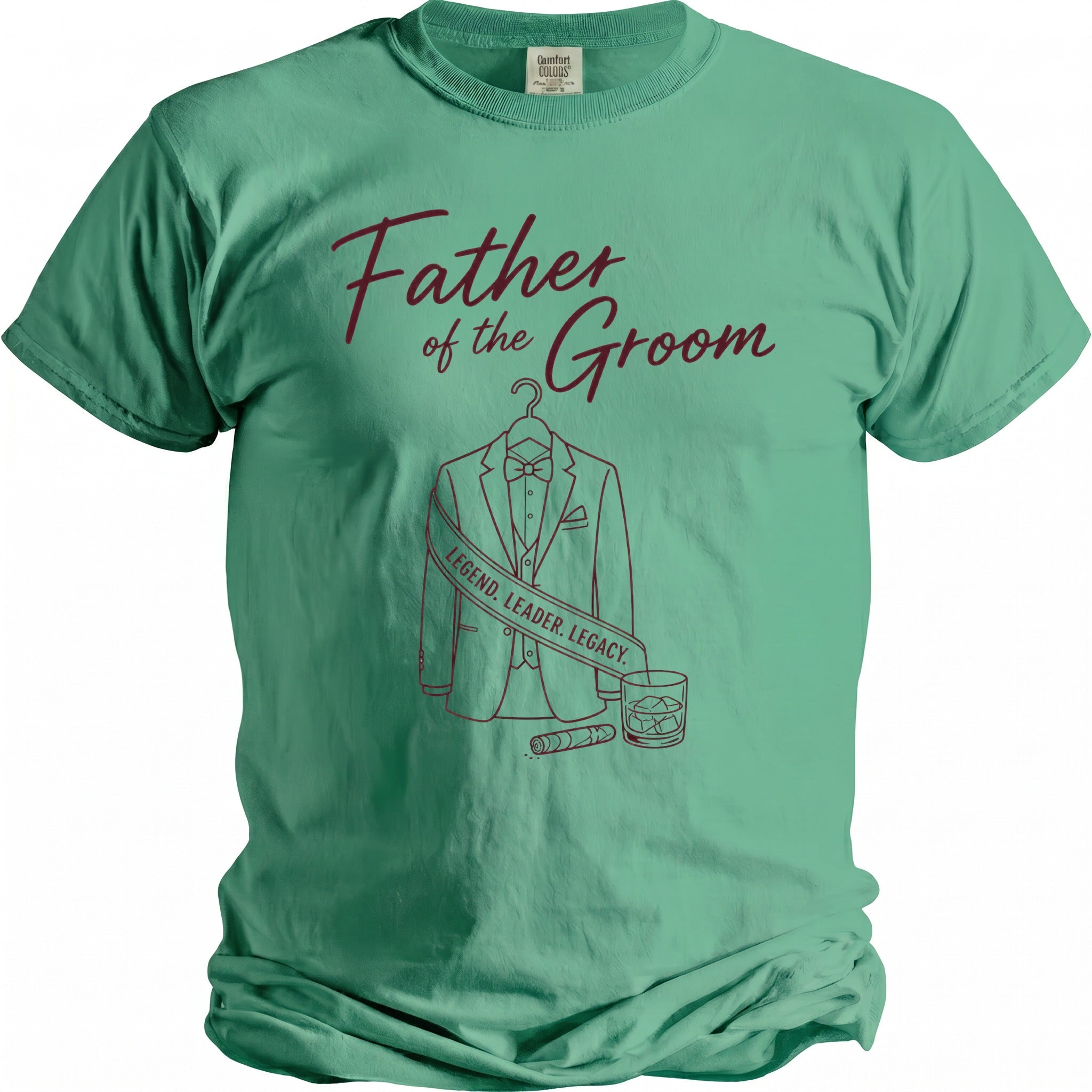 Father of Groom Legend T-Shirt - Midnight Gents