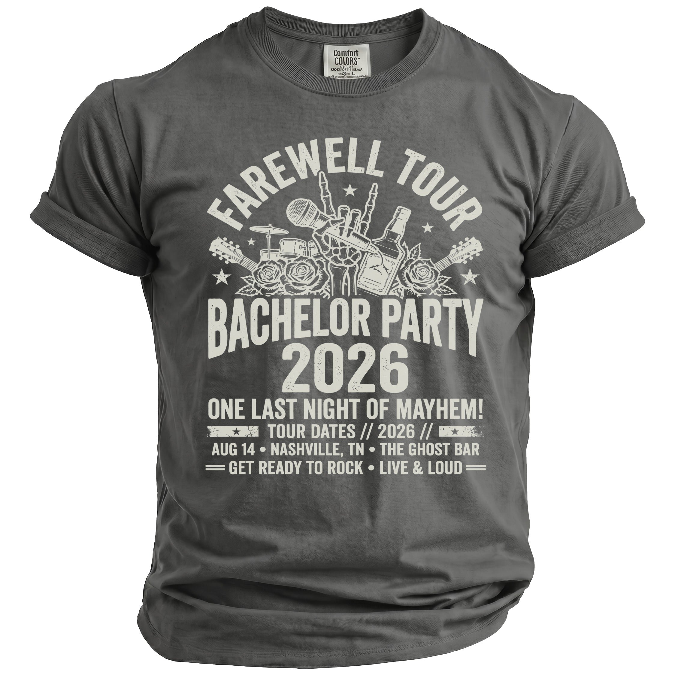 Farewell Tour T-Shirt - Midnight Gents