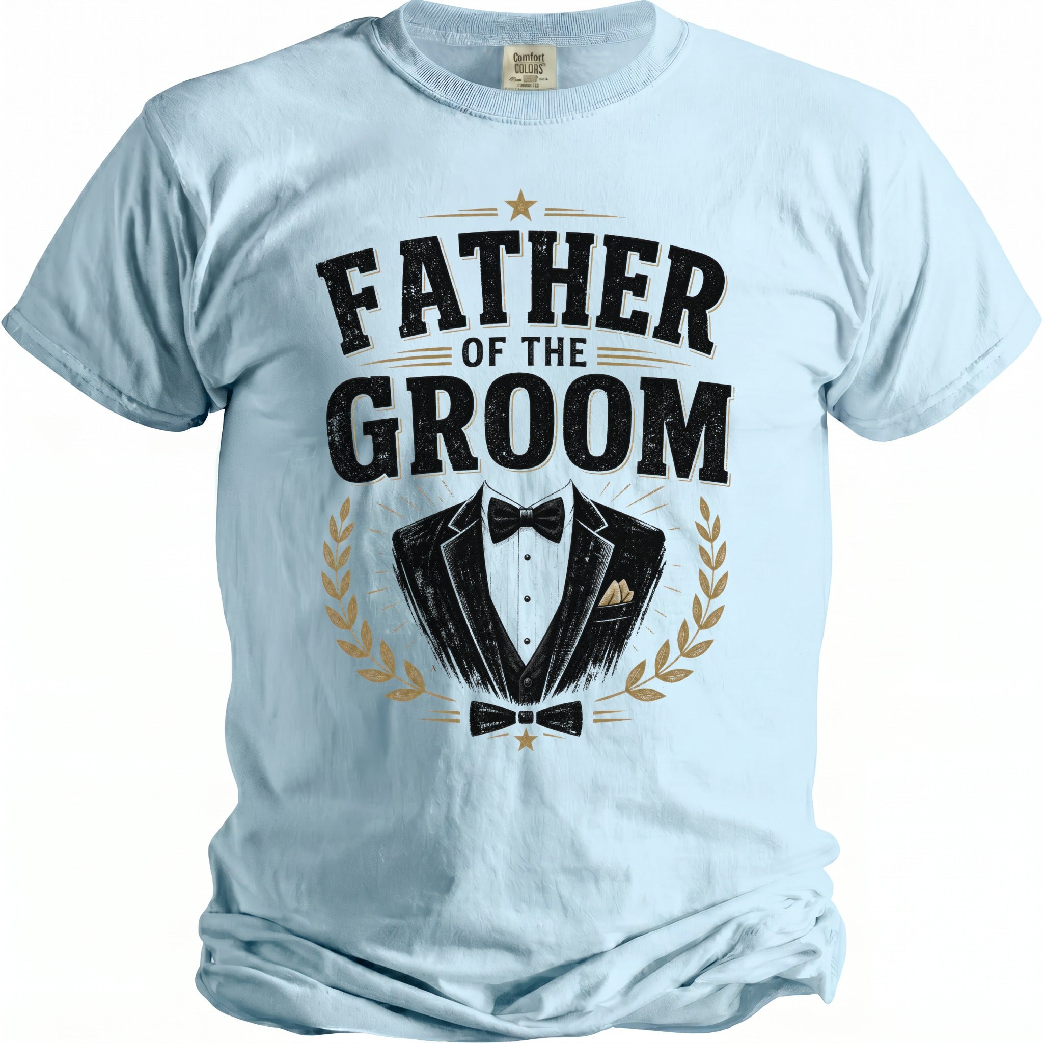Father Groom Suit T-Shirt - Midnight Gents