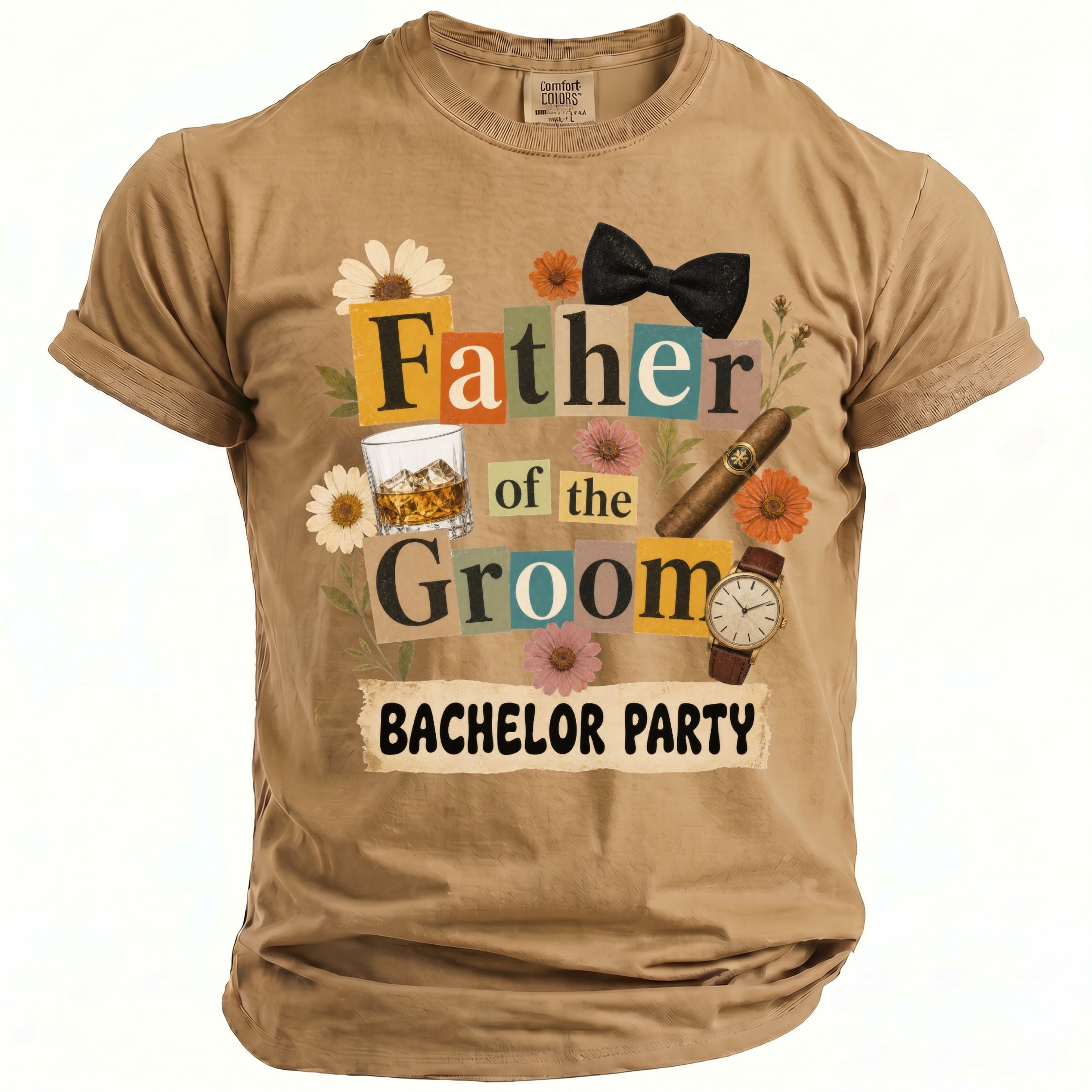 Father of Groom T-Shirt - Midnight Gents