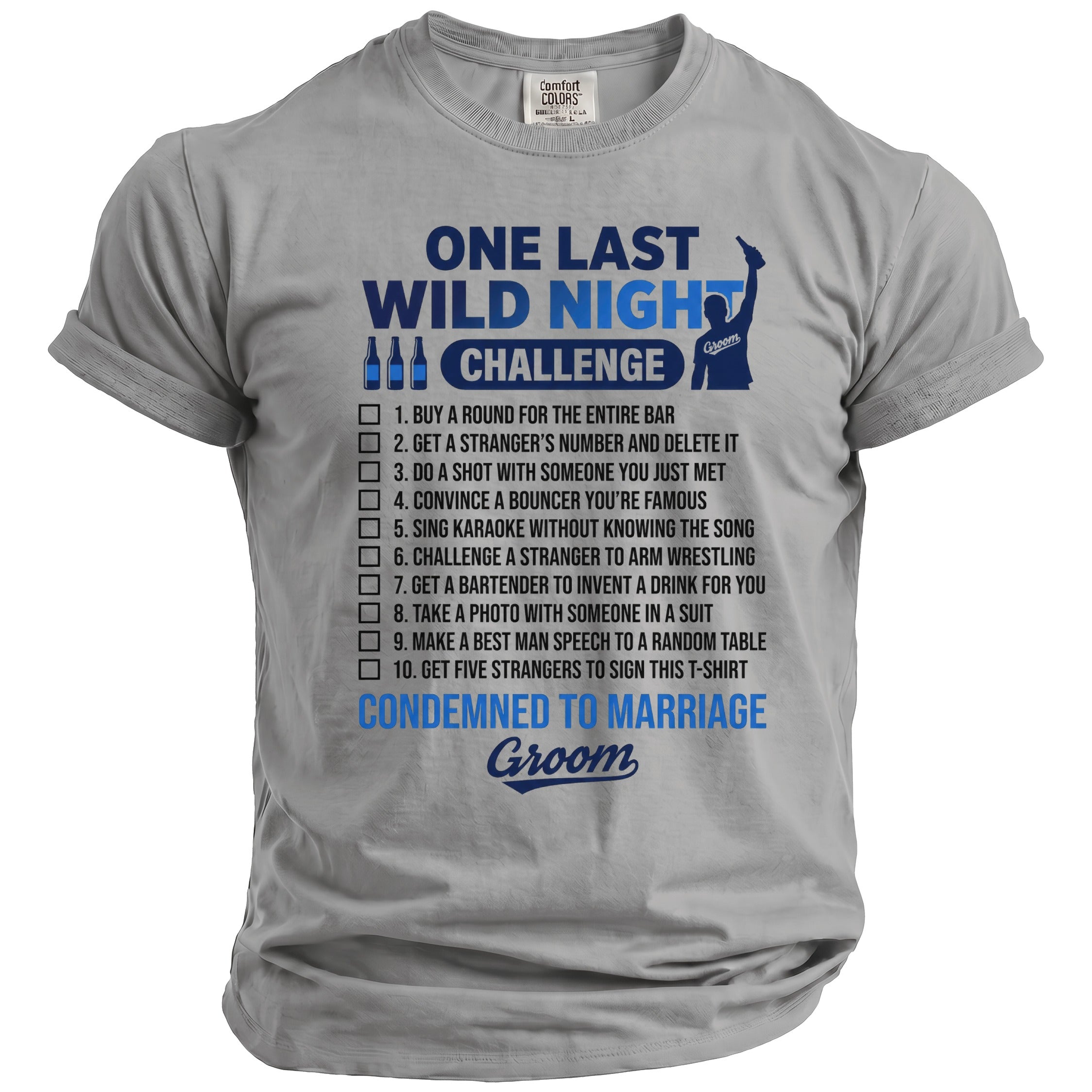Last Wild Night Challenge Tee - Midnight Gents