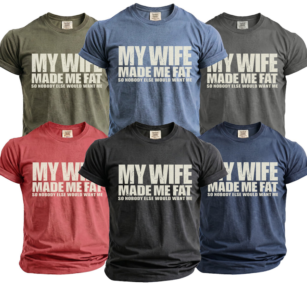 Made Me Fat T-Shirt - Midnight Gents