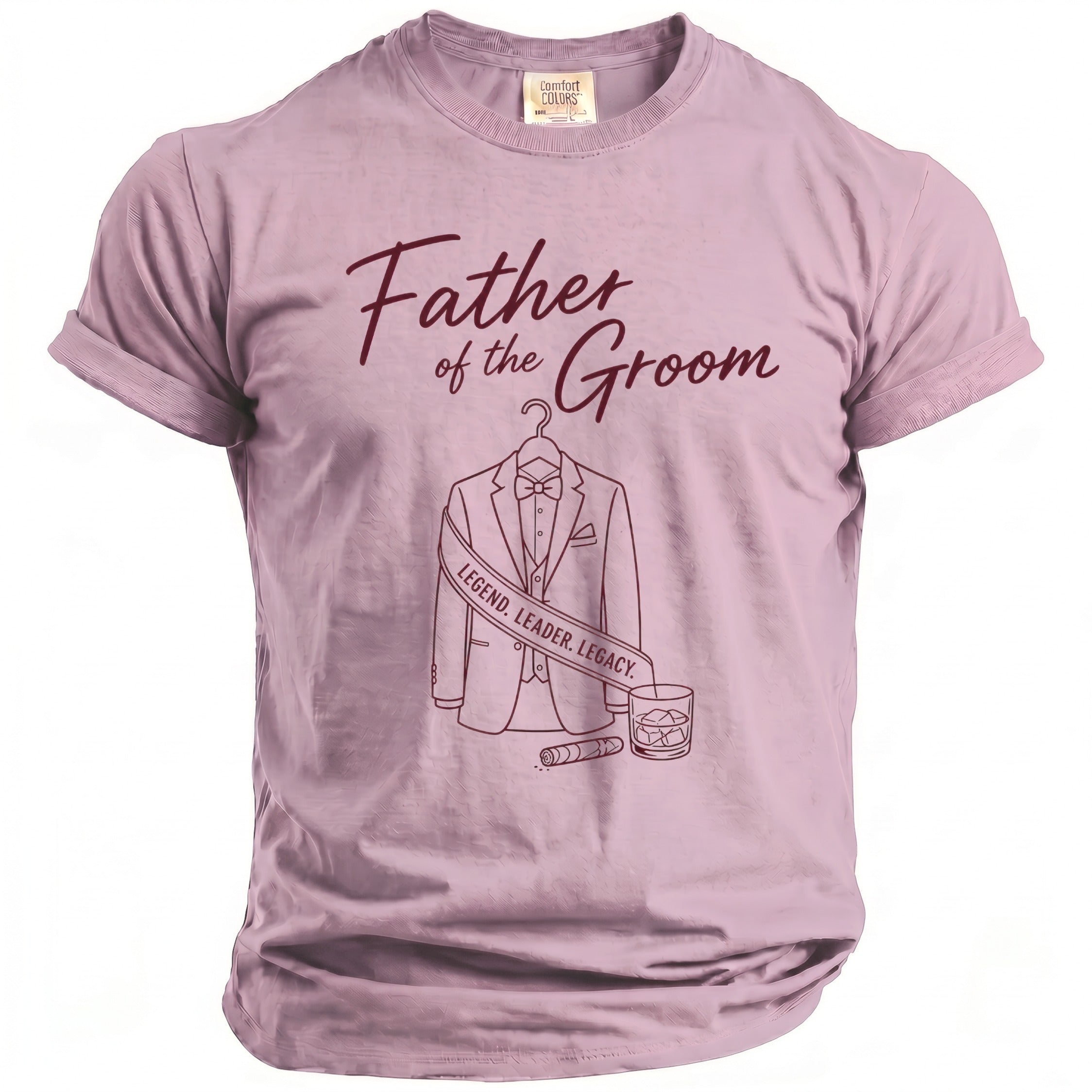 Father of Groom Legend T-Shirt - Midnight Gents